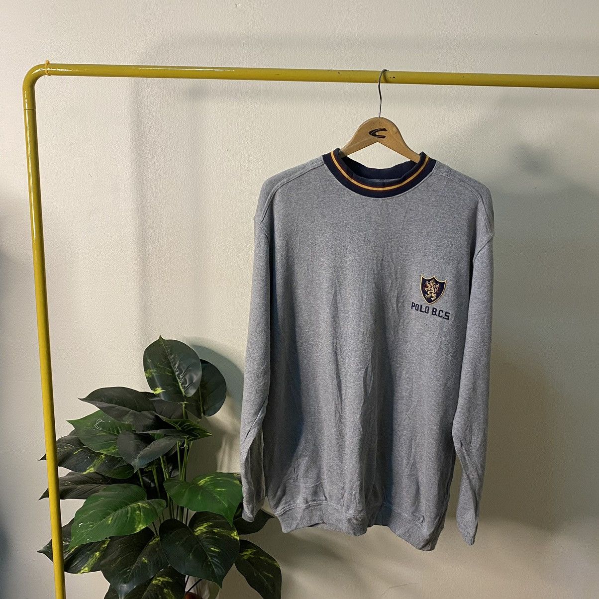Beverly Hills Polo Club Vintage 90s Polo British Country Spirit Sweatshirt Size US L / EU 52-54 / 3 - 1 Thumbnail