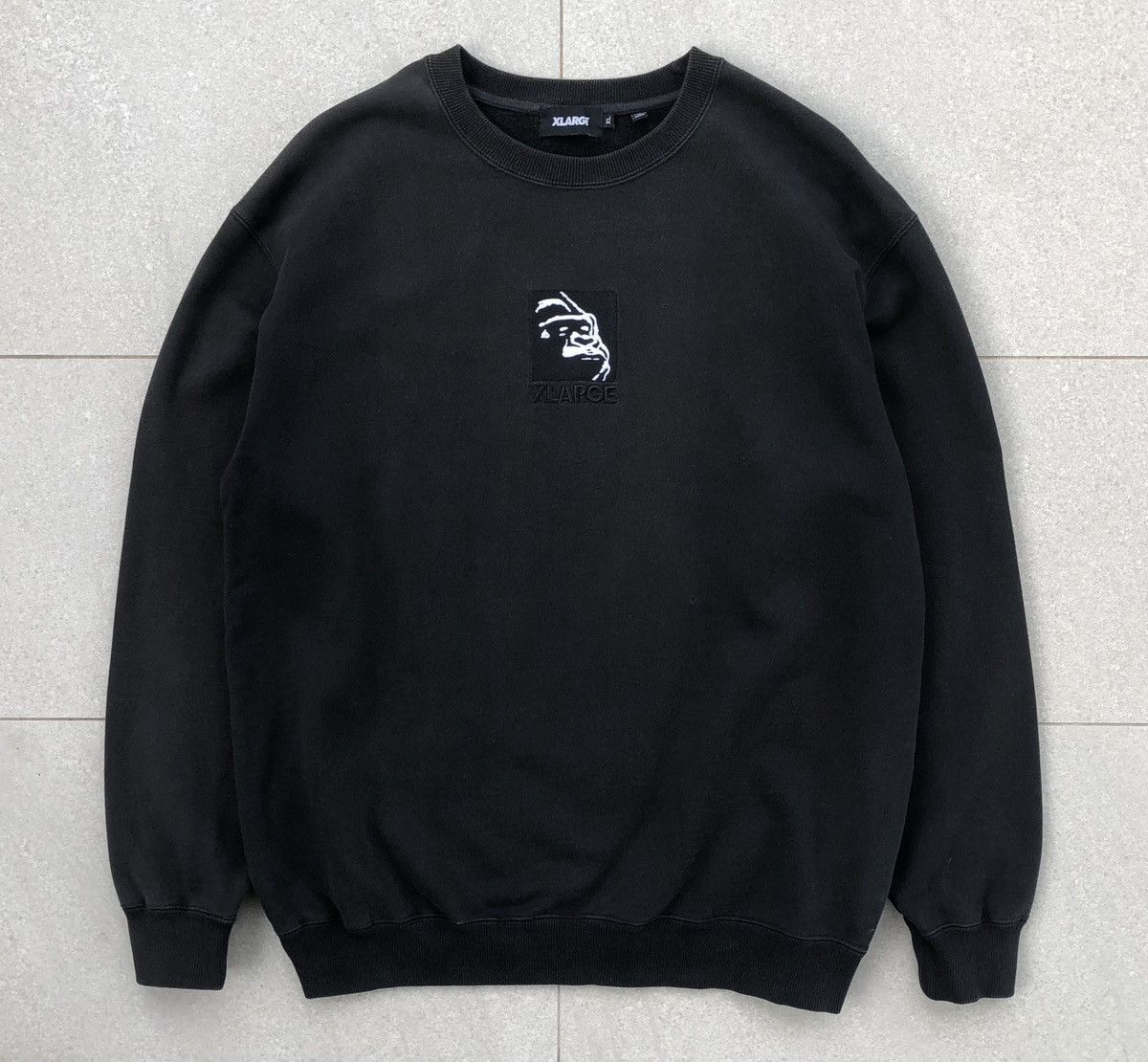 Xlarge Vintage X-Large Gorilla Logo Faded Crewneck Size US XL / EU 56 / 4 - 6 Thumbnail