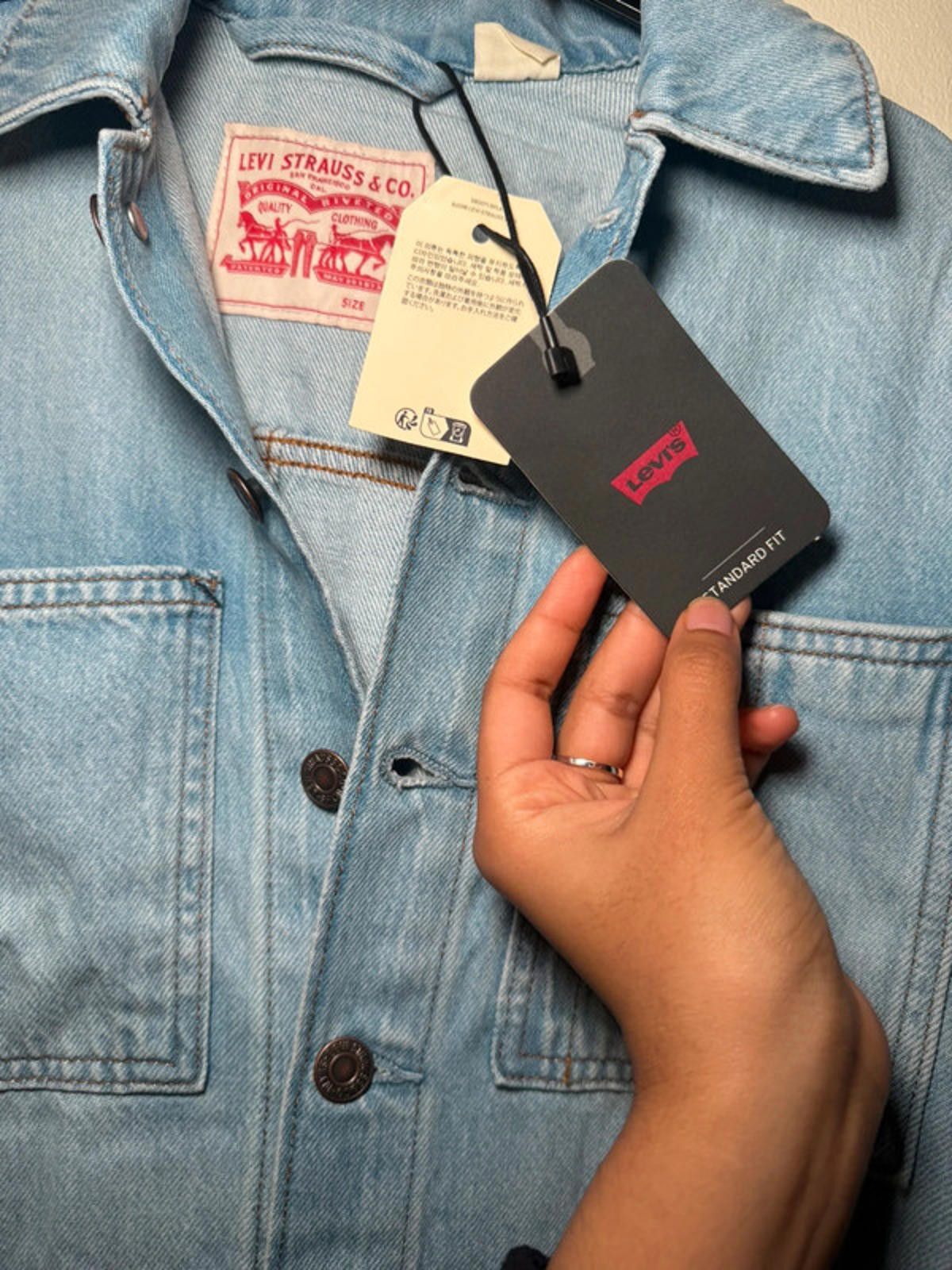 Levi's Levi's Iconic jumpsuit light blue denim Size S/8 New Tags Size 27" / US 4 / IT 40 - 2 Thumbnail