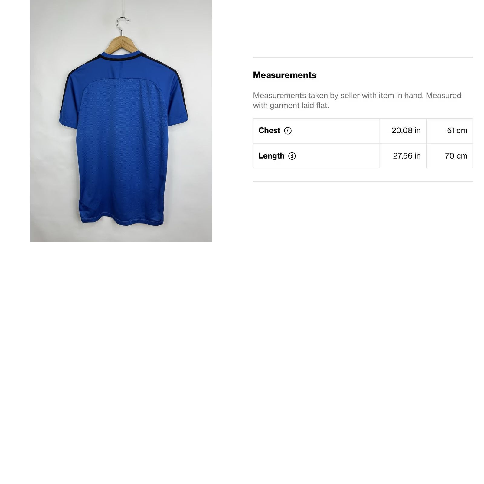Nike Nike FCZ Zurich Switzerland Suisse Swiss Soccer T-Shirt M Blue Mens Size US M / EU 48-50 / 2 - 8 Thumbnail