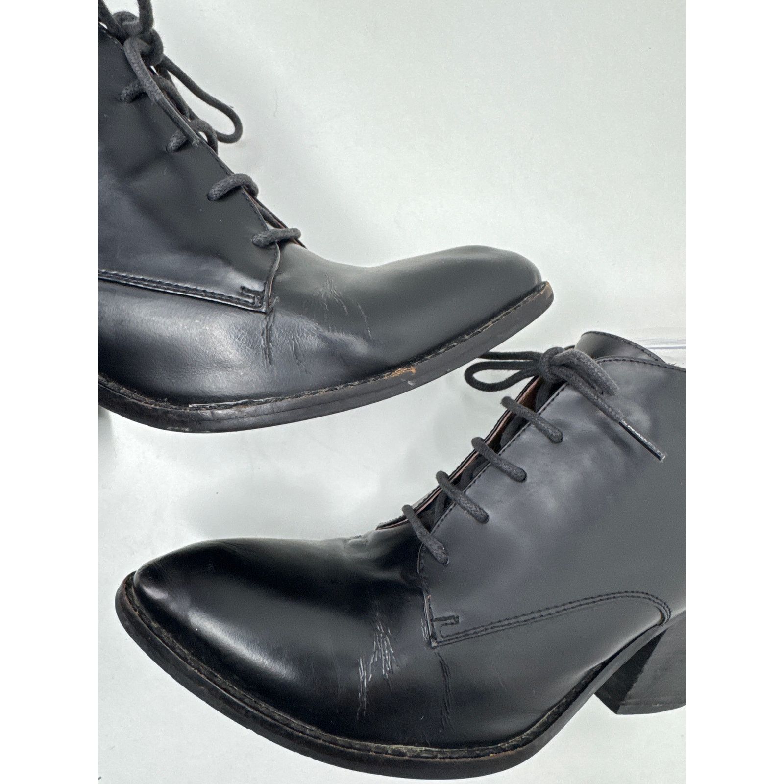 Jeffrey Campbell Jeffrey Campbell Ibiza retro leather lace up ankle boots Size US 9 / IT 39 - 12 Thumbnail
