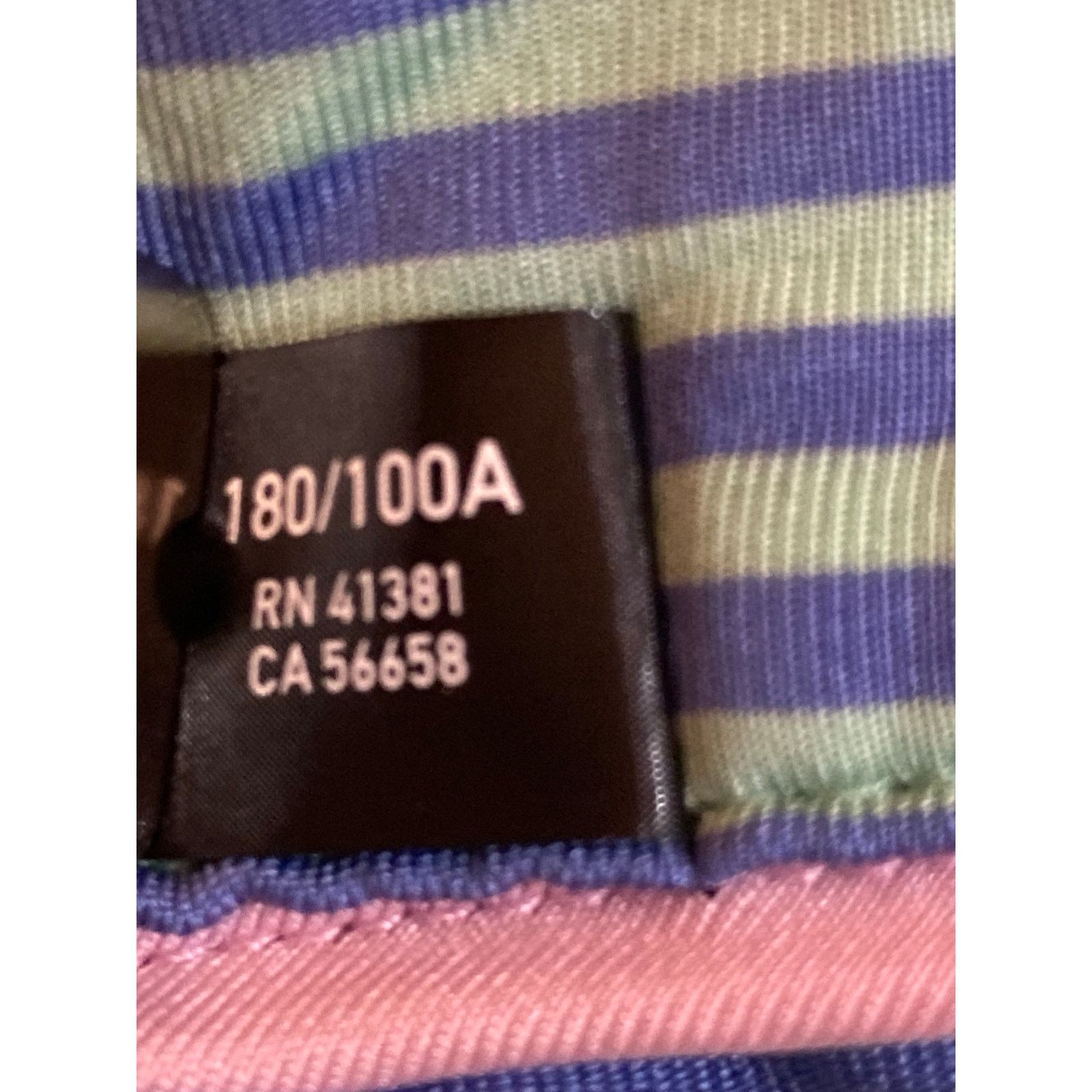 RLX Ralph Lauren RLX Ralph Lauren Men's L Striped Golf Polo Shirt Blue Green Size US L / EU 52-54 / 3 - 4 Thumbnail