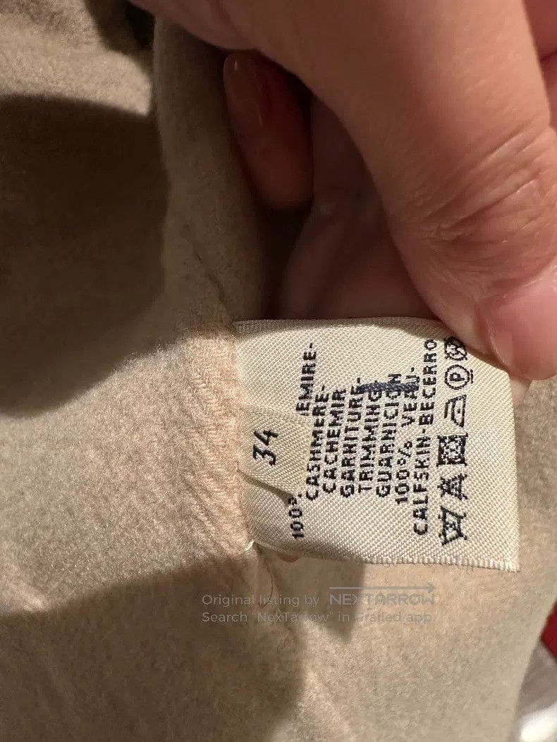 Hermes Hermes Cashmere Overcoat Size XXS / US 00 / IT 34 - 5 Thumbnail