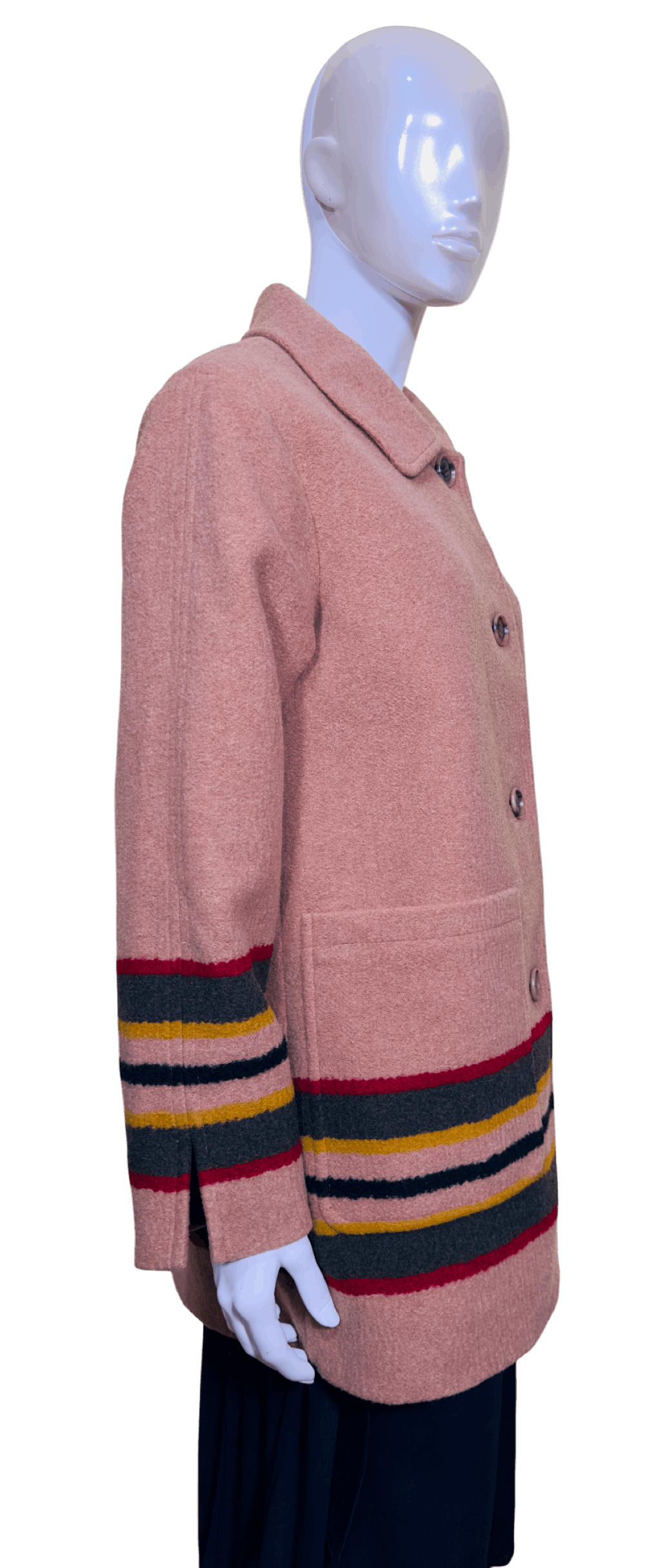 Pendleton Wool blend Topper Coat Lined Camel Size M / US 6-8 / IT 42-44 - 2 Thumbnail