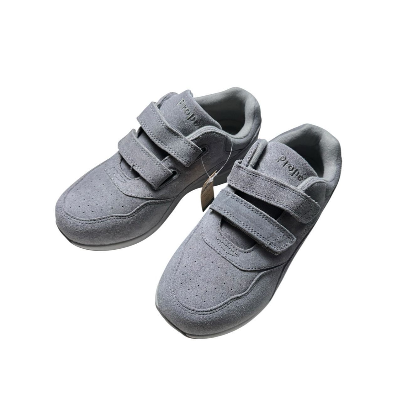 Other NWT New Propét Tour Walking Grey Suede Sneakers Size 7.5 XX Size US 7.5 / IT 37.5 - 9 Thumbnail