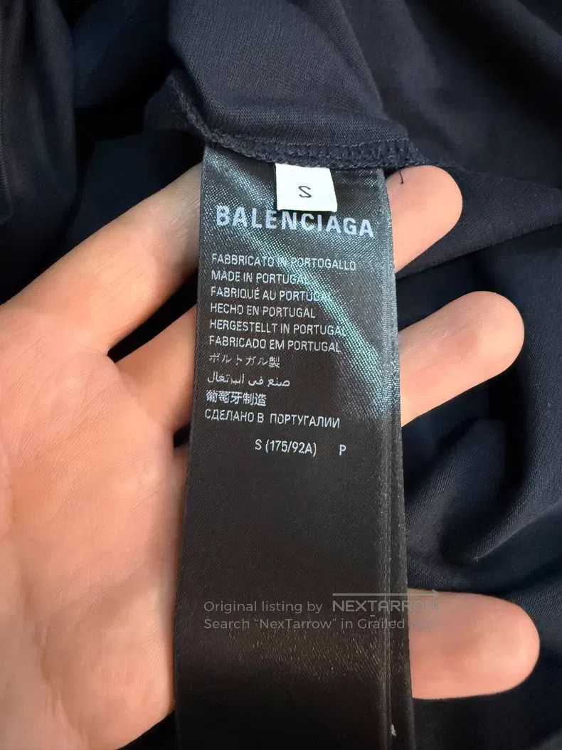 Balenciaga Balenciaga Short Sleeve T-Shirt Size US S / EU 44-46 / 1 - 6 Thumbnail