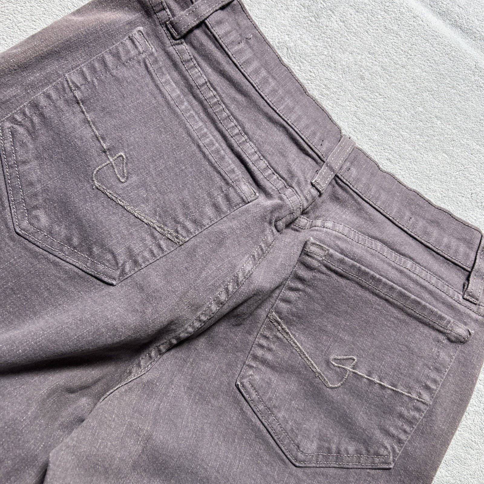 NYDJ Beyond Baggy Dojo Jeans Women 8 29x32 Flare Wide NYDJ USA Size 30" / US 8 / IT 44 - 21 Thumbnail