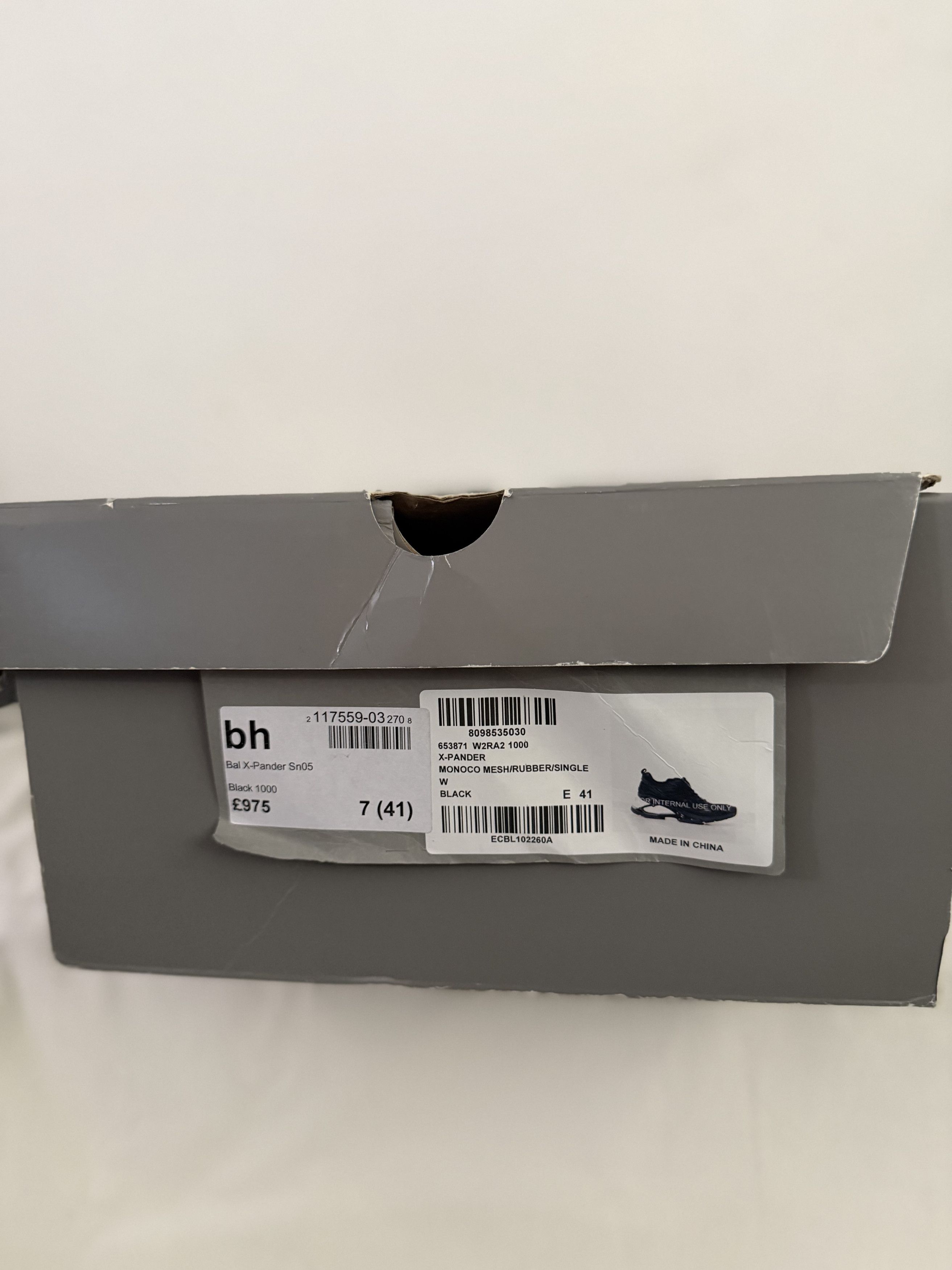 Balenciaga Suspended Heel Black Mesh Sneakers Size US 8 / EU 41 - 17 Thumbnail