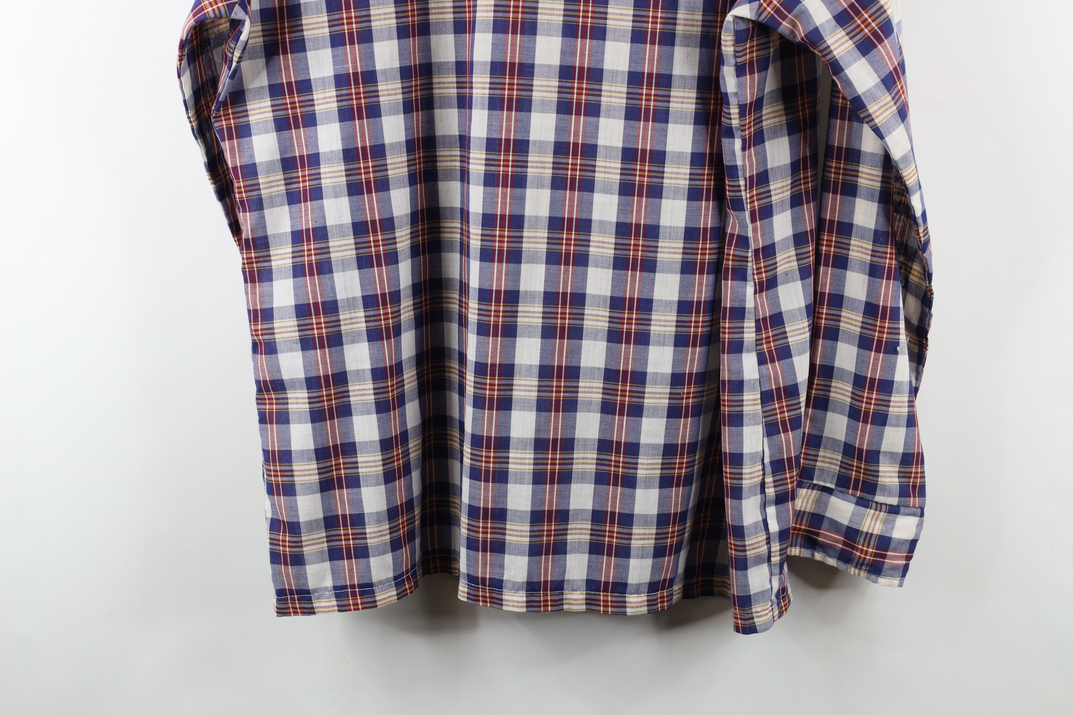 Vintage Vintage 60s 70s Rockabilly Cowboy Western Button Shirt Plaid Size US XL / EU 56 / 4 - 13 Thumbnail