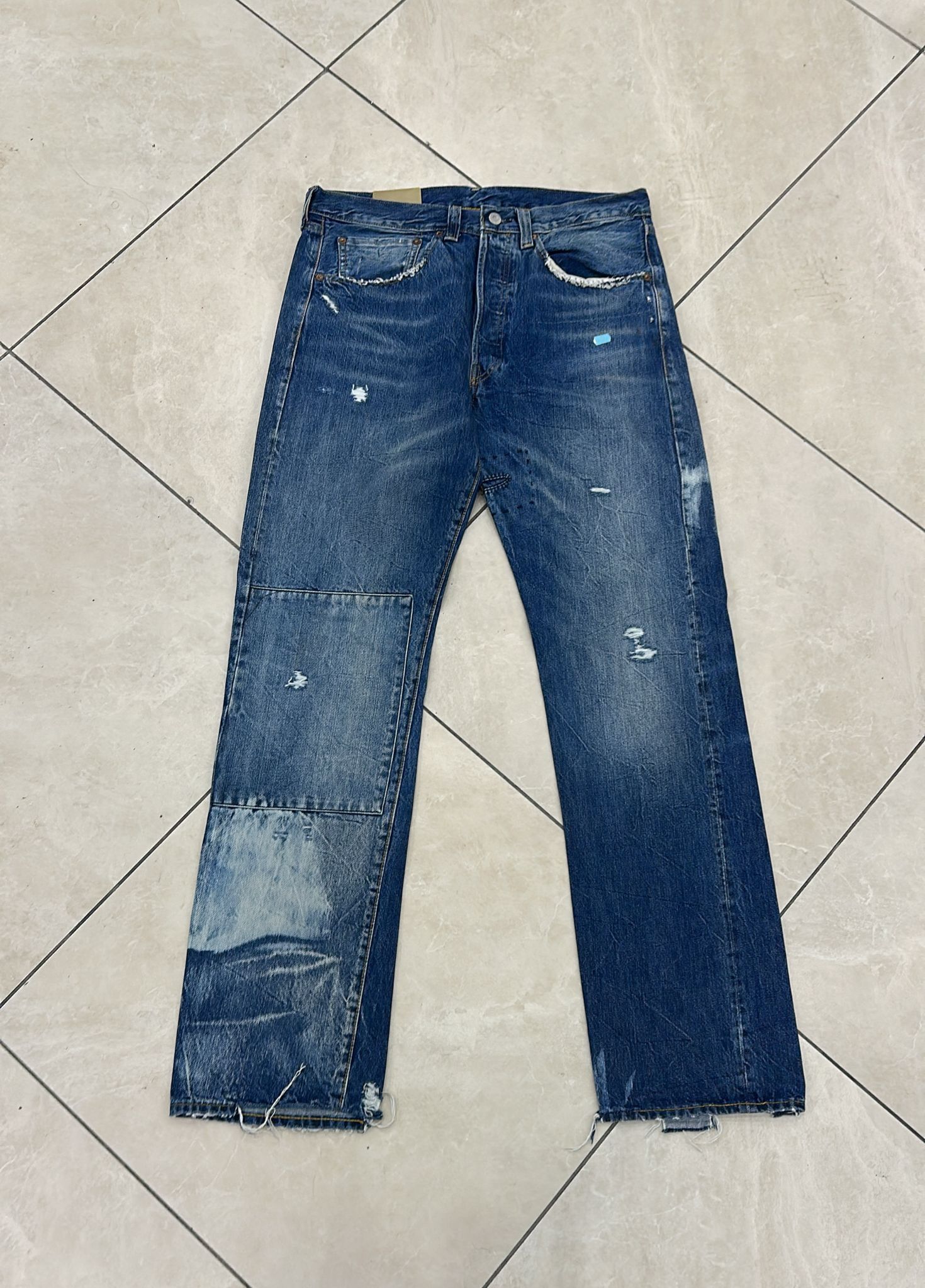 Levi's Vintage Clothing LVC Levi's Vintage Clothing 1947 501XX BigE Selvedge Jeans Size US 34 / EU 50 - 1 Thumbnail