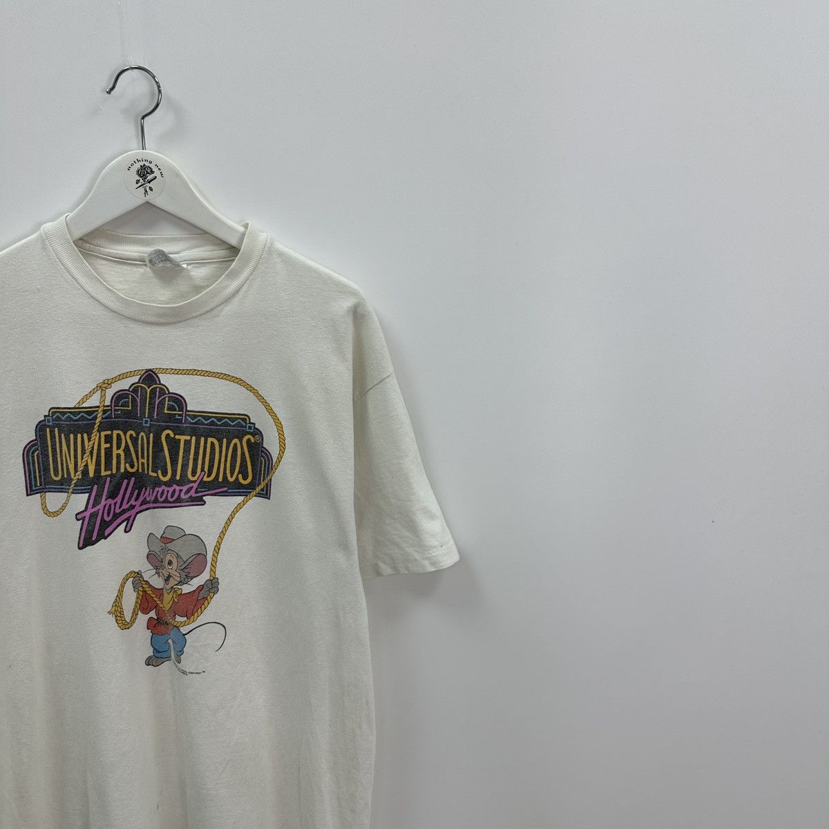 Vintage Vintage 90s Universal Studios Hollywood American Tail rare Size US L / EU 52-54 / 3 - 2 Thumbnail