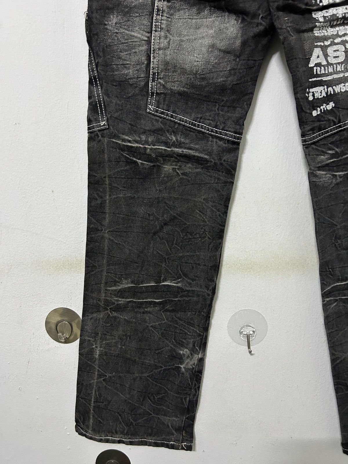 If Six Was Nine × Japanese Brand × Le Grande Bleu (L.G.B.) Vintage Japan Denim Cargo like PPFM Ifsixwasnine punk style Size US 31 - 12 Thumbnail