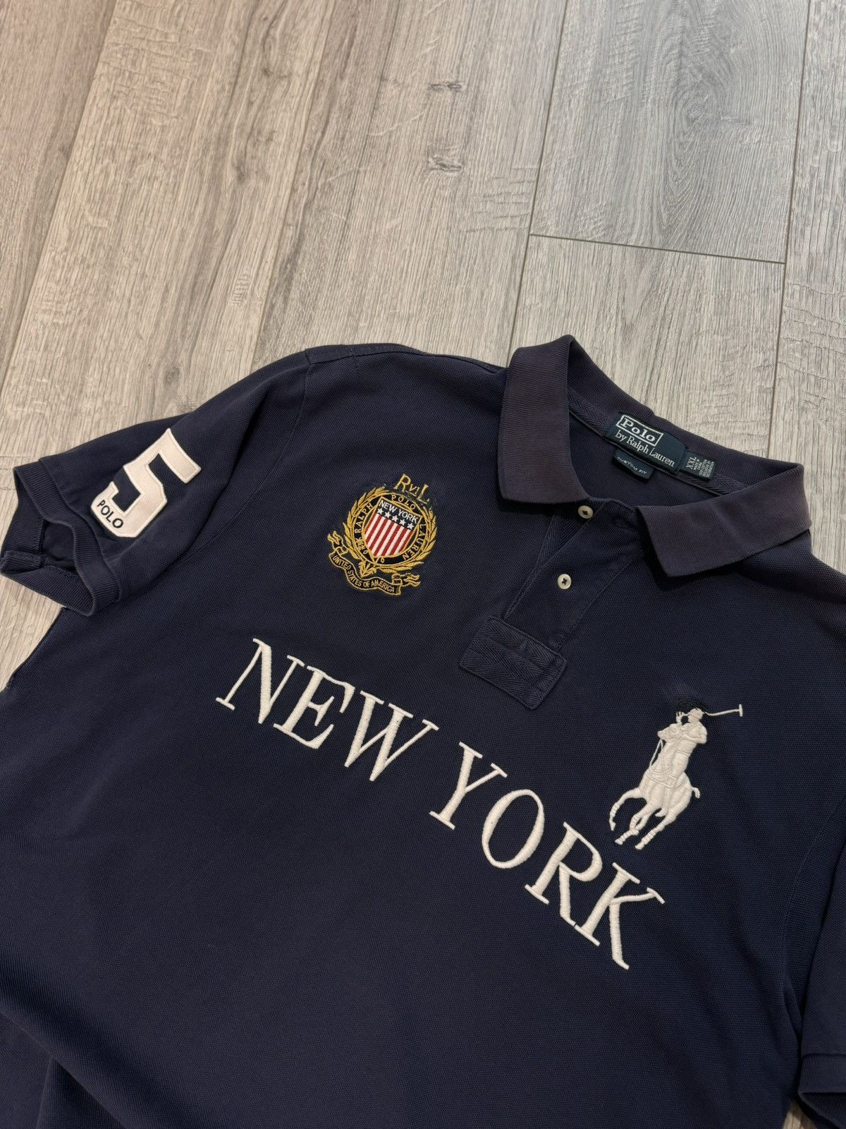 Polo Ralph Lauren × Ralph Lauren Vintage Polo Ralph Lauren PRL Challenge Cup Polo Tee T shirt Size US XL / EU 56 / 4 - 6 Thumbnail