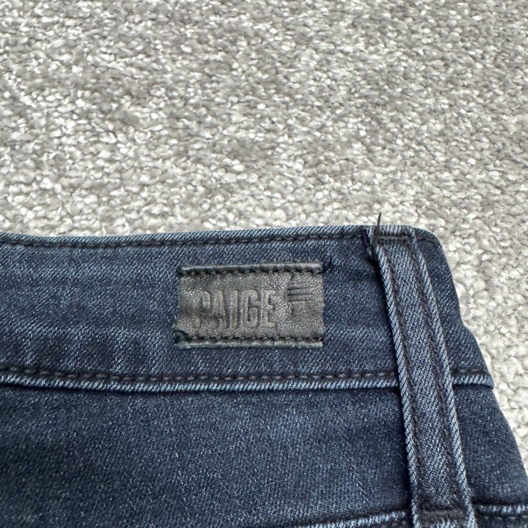 Paige Paige Jeans Womens 27 Blue Dark Wash High Rise Skinny Slim 5-Pocket Denim Size 27" / US 4 / IT 40 - 6 Thumbnail