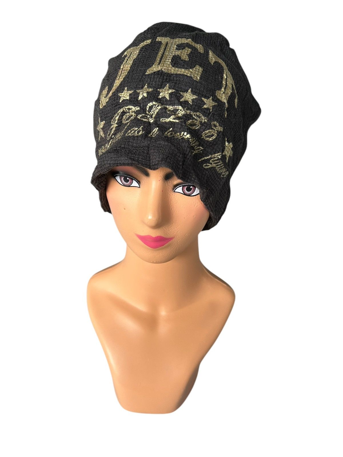 14th Addiction Vintage Jack Lee Rare Big Beanie Hats ☠️☠️ Size ONE SIZE - 5 Thumbnail