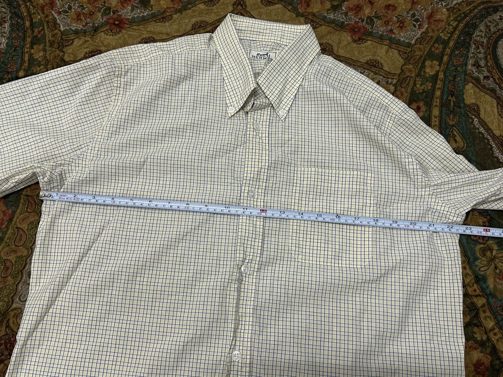 Hermes 1990 - Hermes By Maison Margiela 42-16 1/2 Made in France Size US XL / EU 56 / 4 - 12 Thumbnail