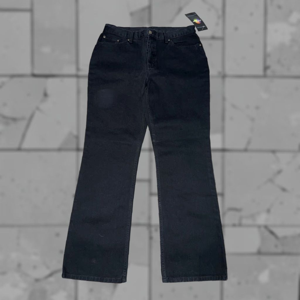 Vintage Jeanology Black Ankle Jeans Womens Size 14 Size 36" / US 14 / IT 50 - 1 Thumbnail