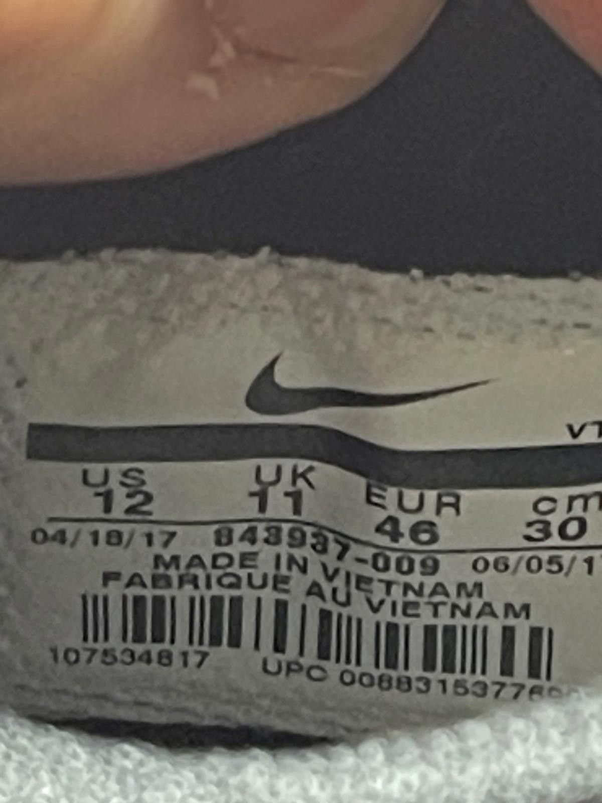 Nike Nike Train Speed 4 Shoes Mens Size 12 Black White Sneakers Size US 12 / EU 45 - 10 Thumbnail