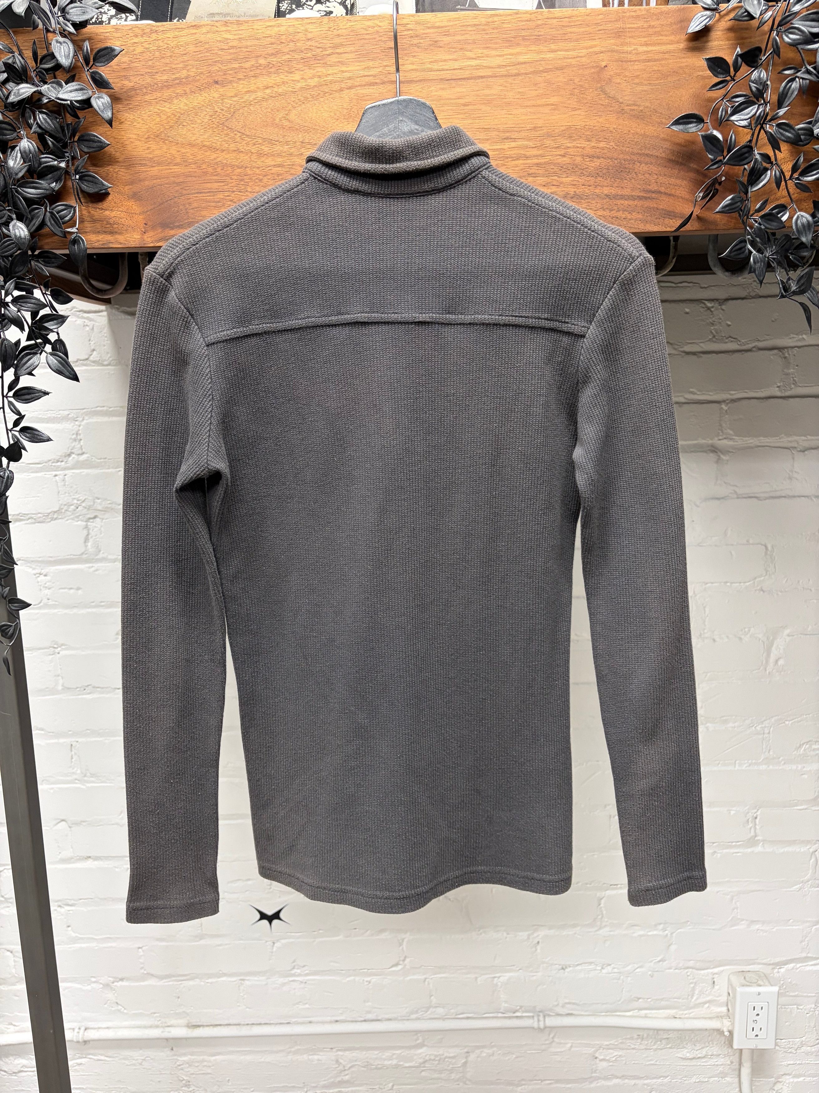 Raf Simons AW2005 Raf Simons ‘Poltergeist’ Thermal Cotton Long Sleeve Polo Size US S / EU 44-46 / 1 - 4 Thumbnail