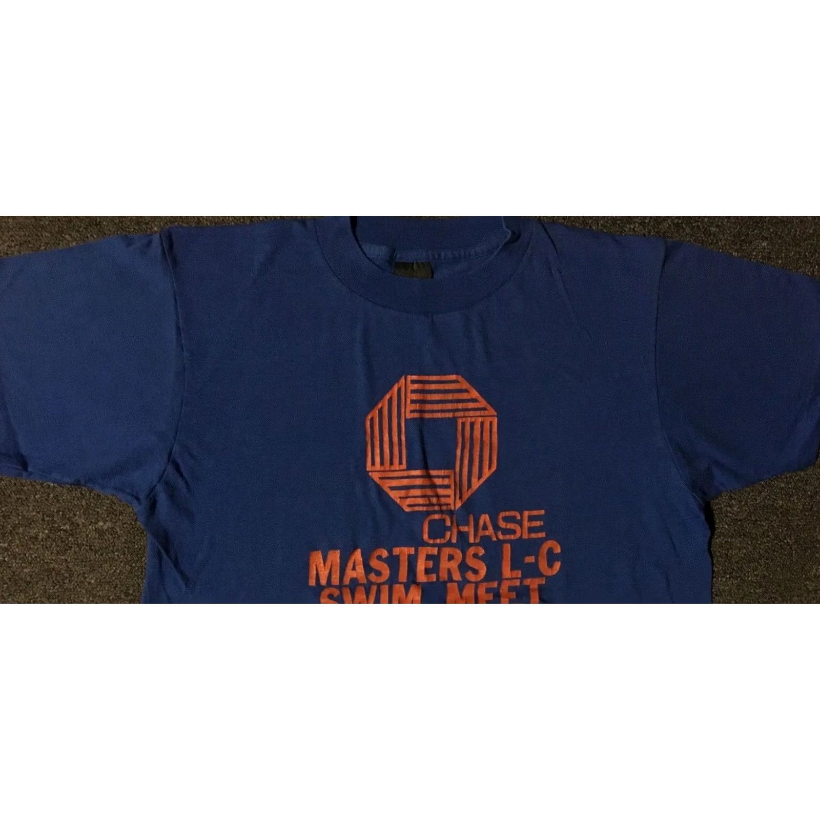 Vintage VINTAGE Chase Bank Masters Swim Meet Faded Shirt S USA Money Track PE Grunge 80s 90s Nike? Size US S / EU 44-46 / 1 - 5 Thumbnail