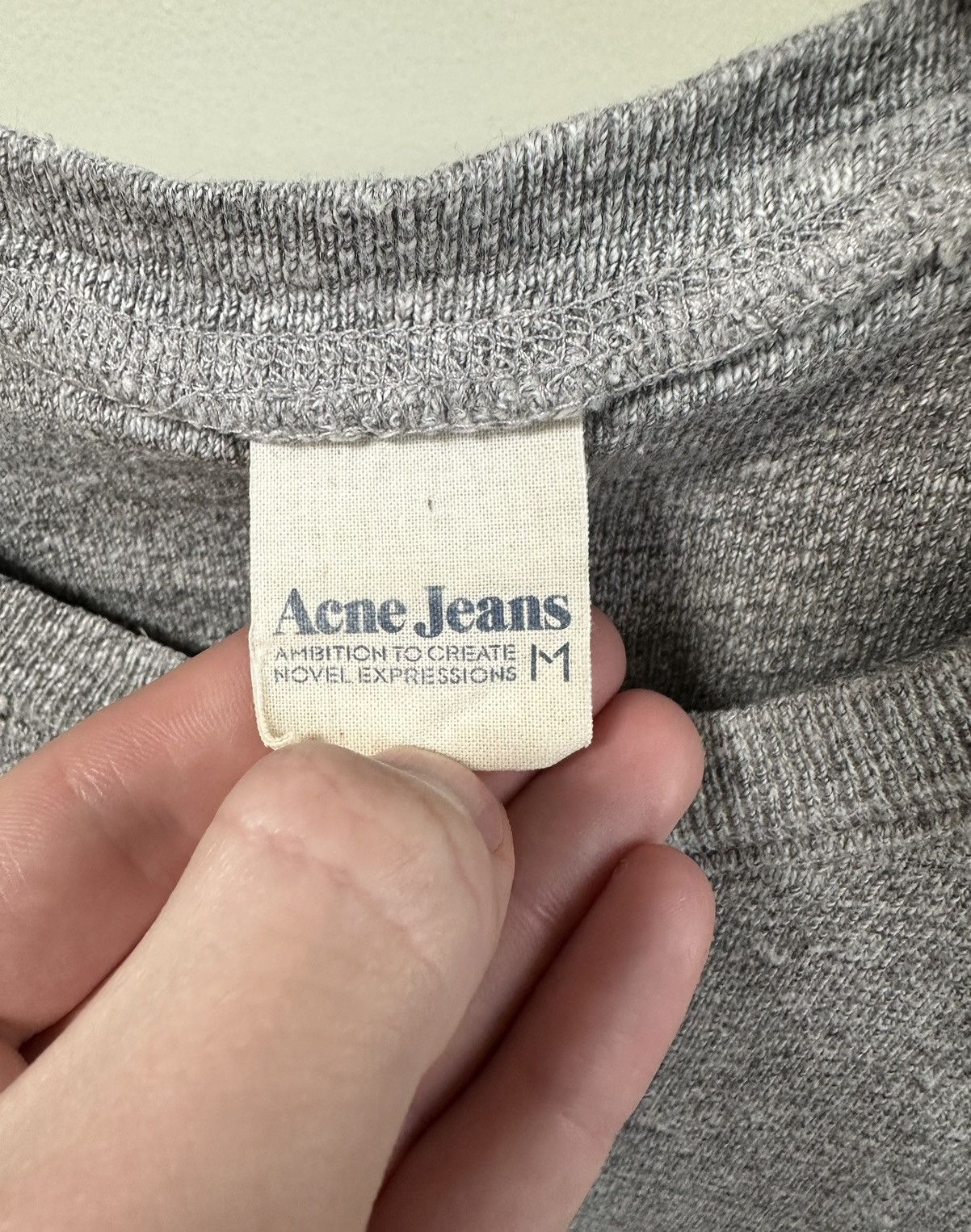 Acne Studios Oversized Acne Jeans Studios Sweatshirt 3/4 size M Size M / US 6-8 / IT 42-44 - 5 Thumbnail