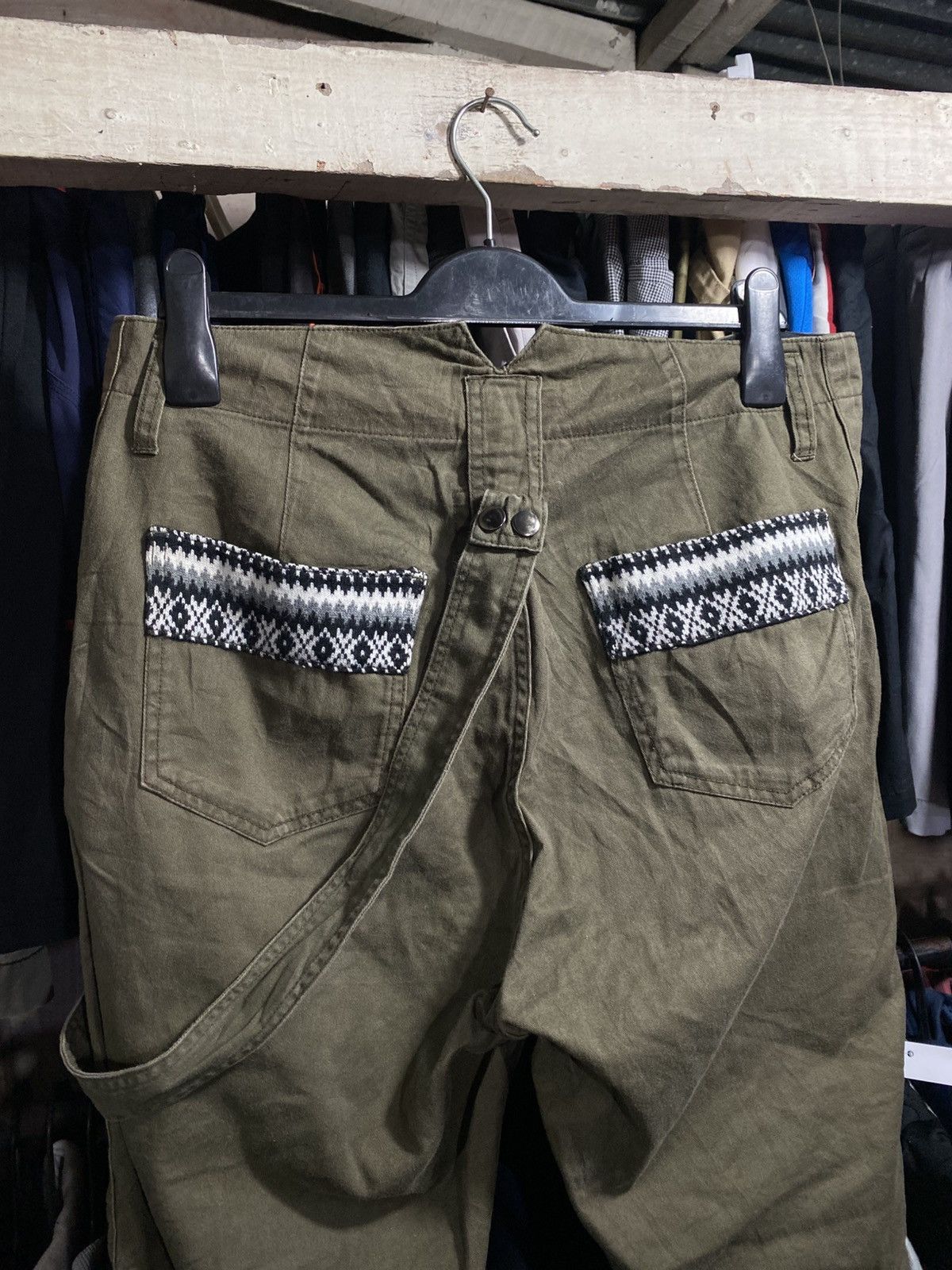 PPFM Vintage PPFM Native Navajo Bondage Design Trousers Size US 35 - 1 Thumbnail