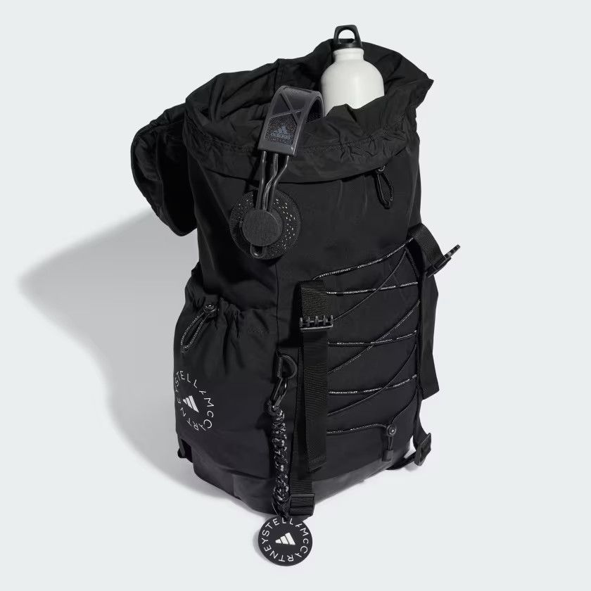 Adidas × Stella McCartney adidas by Stella McCartney Backpack Black 23.25L IN9103 Size ONE SIZE - 2 Thumbnail