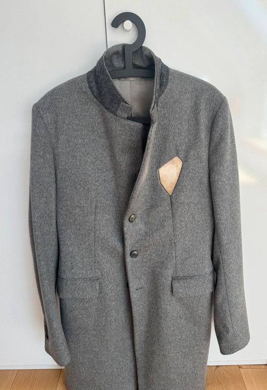 Raf Simons 09AW Mirror Coat Grey FW09