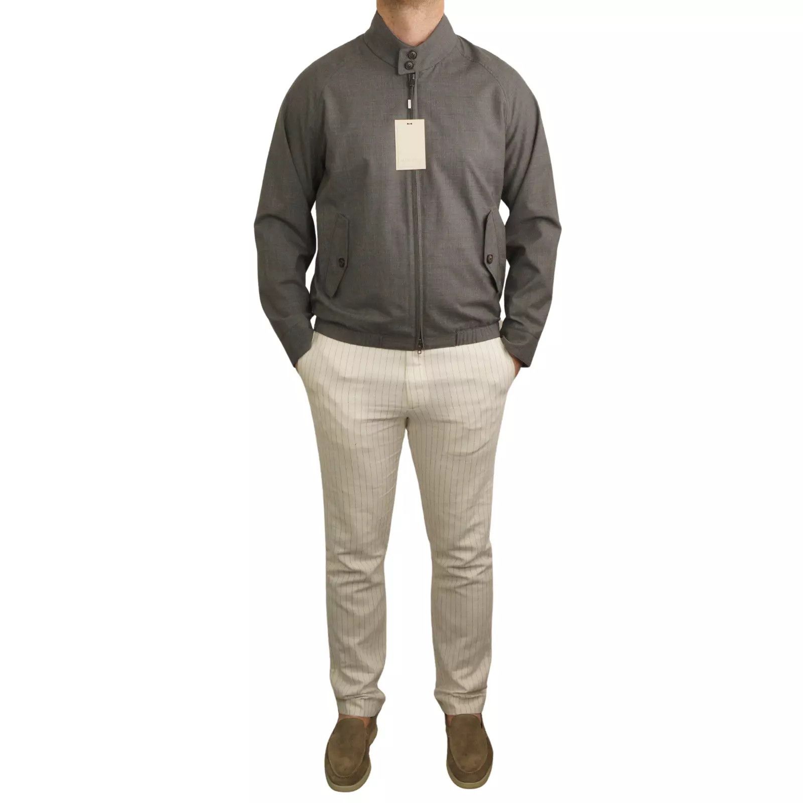 image of Men Suitsupply Jacket Grey Vitale Barberis XL Uk/us44 Eu54