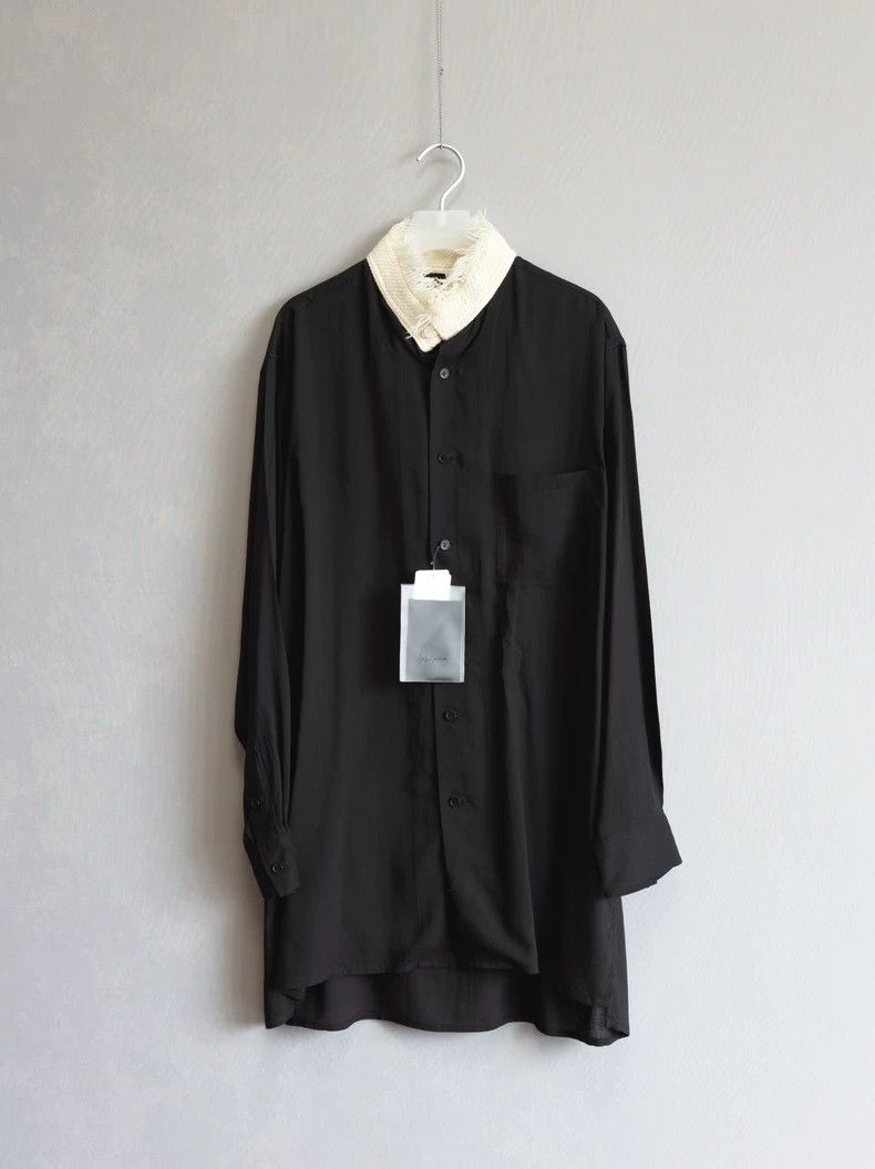 Yohji Yamamoto Yohji Yamamoto 24AW Waffle Fringe Shirt Size US L / EU 52-54 / 3 - 1 Thumbnail