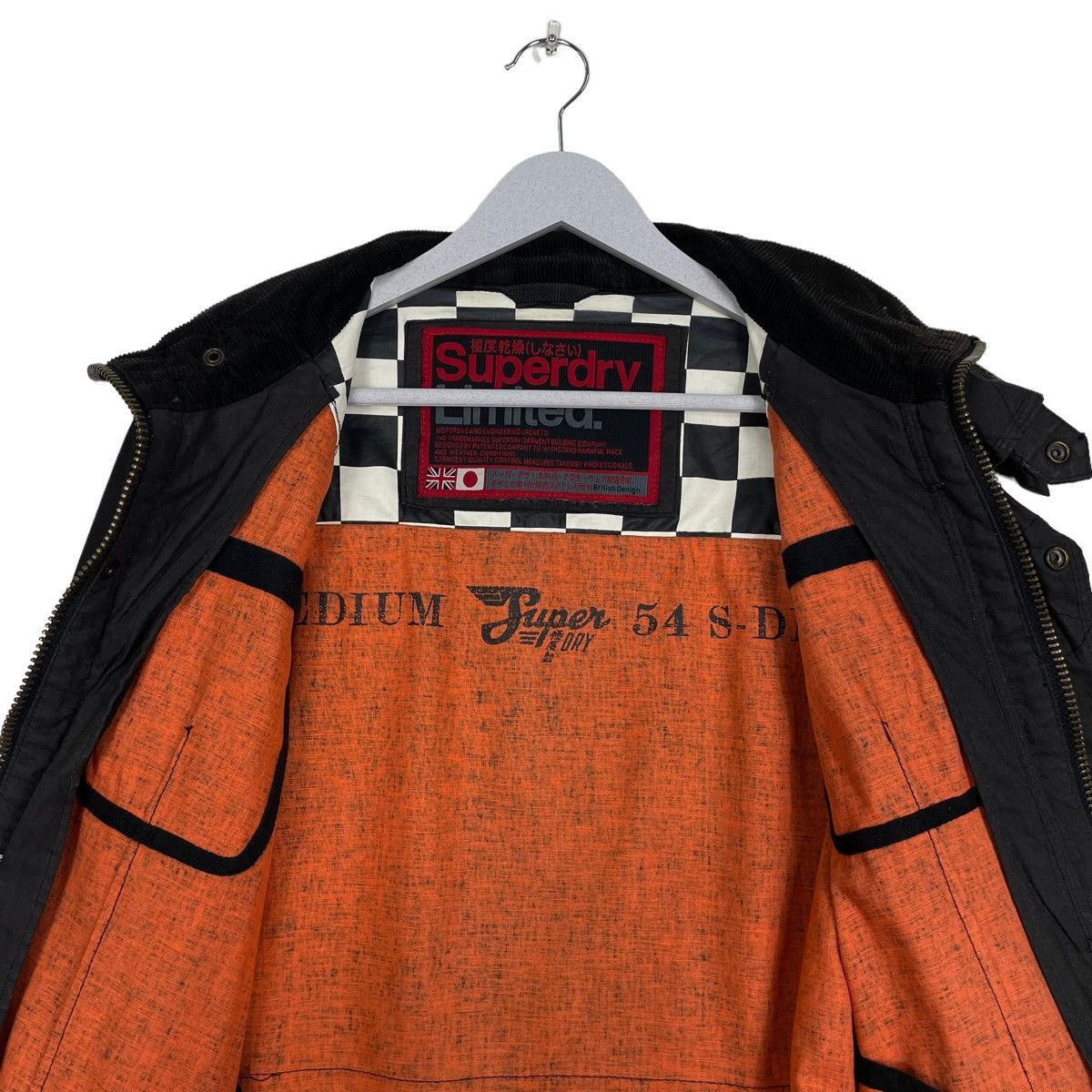 Superdry STEAL 💥SUPERDRY ROOKIE BIKER ZIPPER JACKET Size US L / EU 52-54 / 3 - 10 Thumbnail