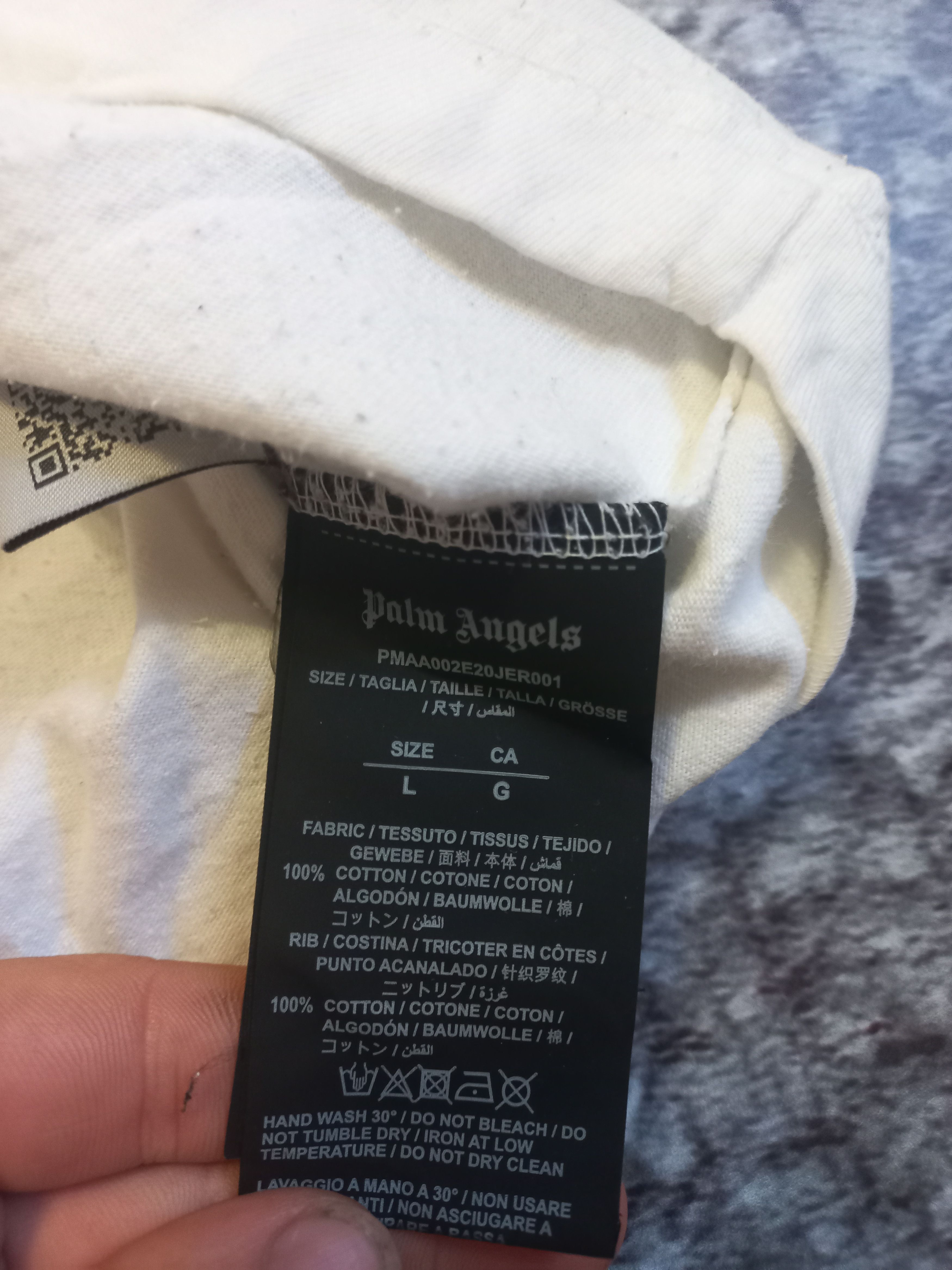Palm Angels × Vintage T-shirt Palm Angels, oversized, size L Size US L / EU 52-54 / 3 - 13 Thumbnail