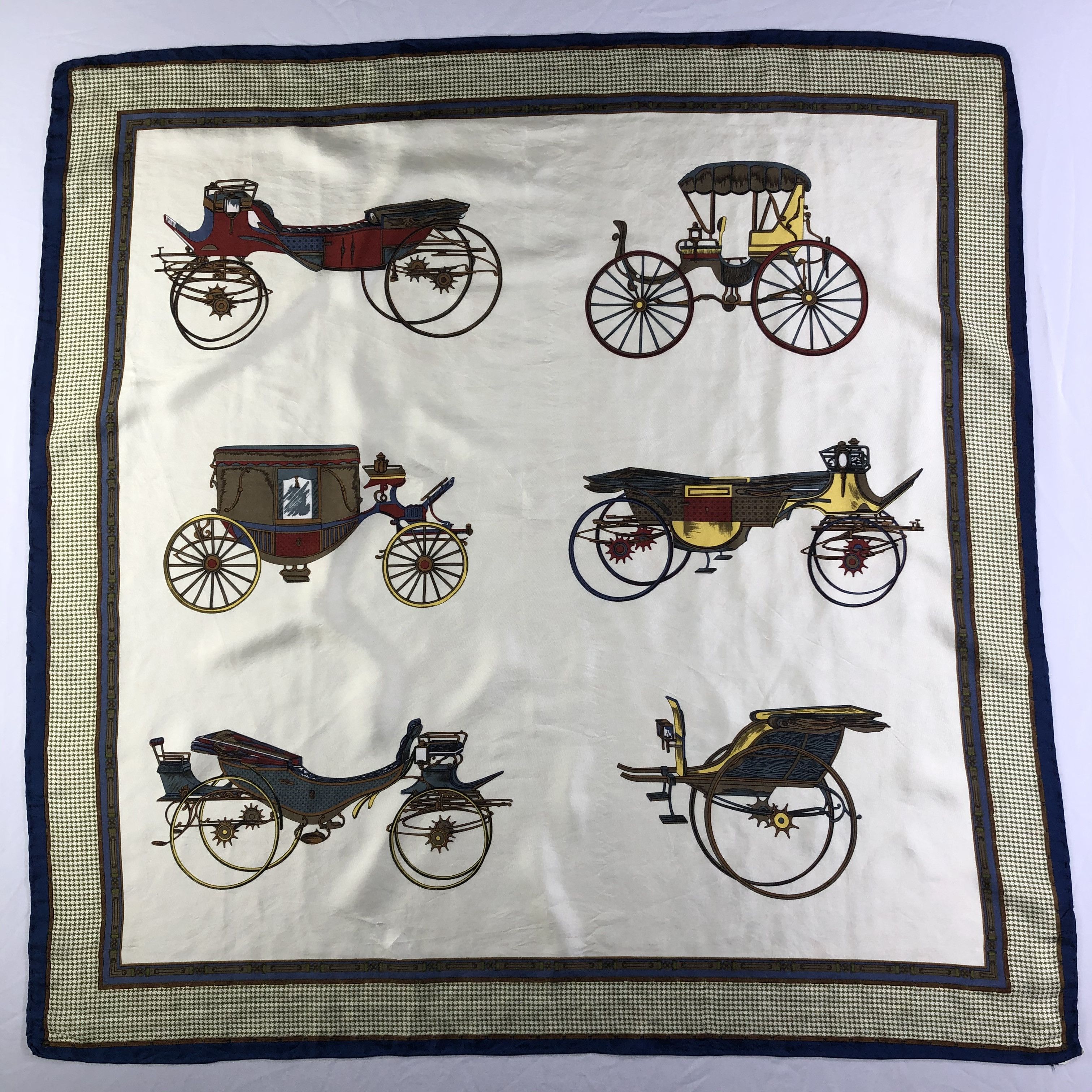Vintage Vintage Silk Scarf Size ONE SIZE - 2 Thumbnail