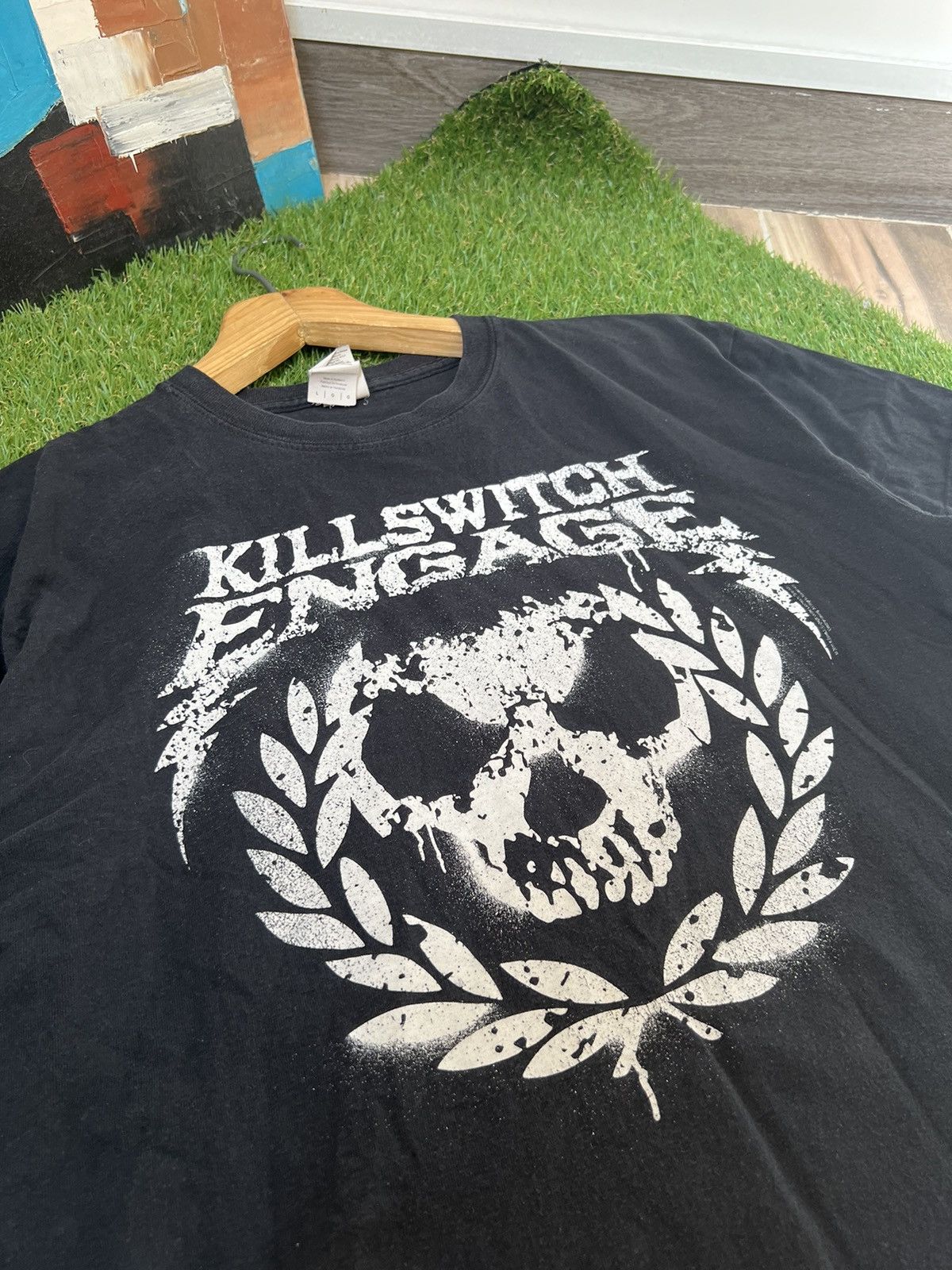 Band Tees × Vintage Y2K 00s Killswitch engage big skull rock band logo tee Size US L / EU 52-54 / 3 - 3 Thumbnail