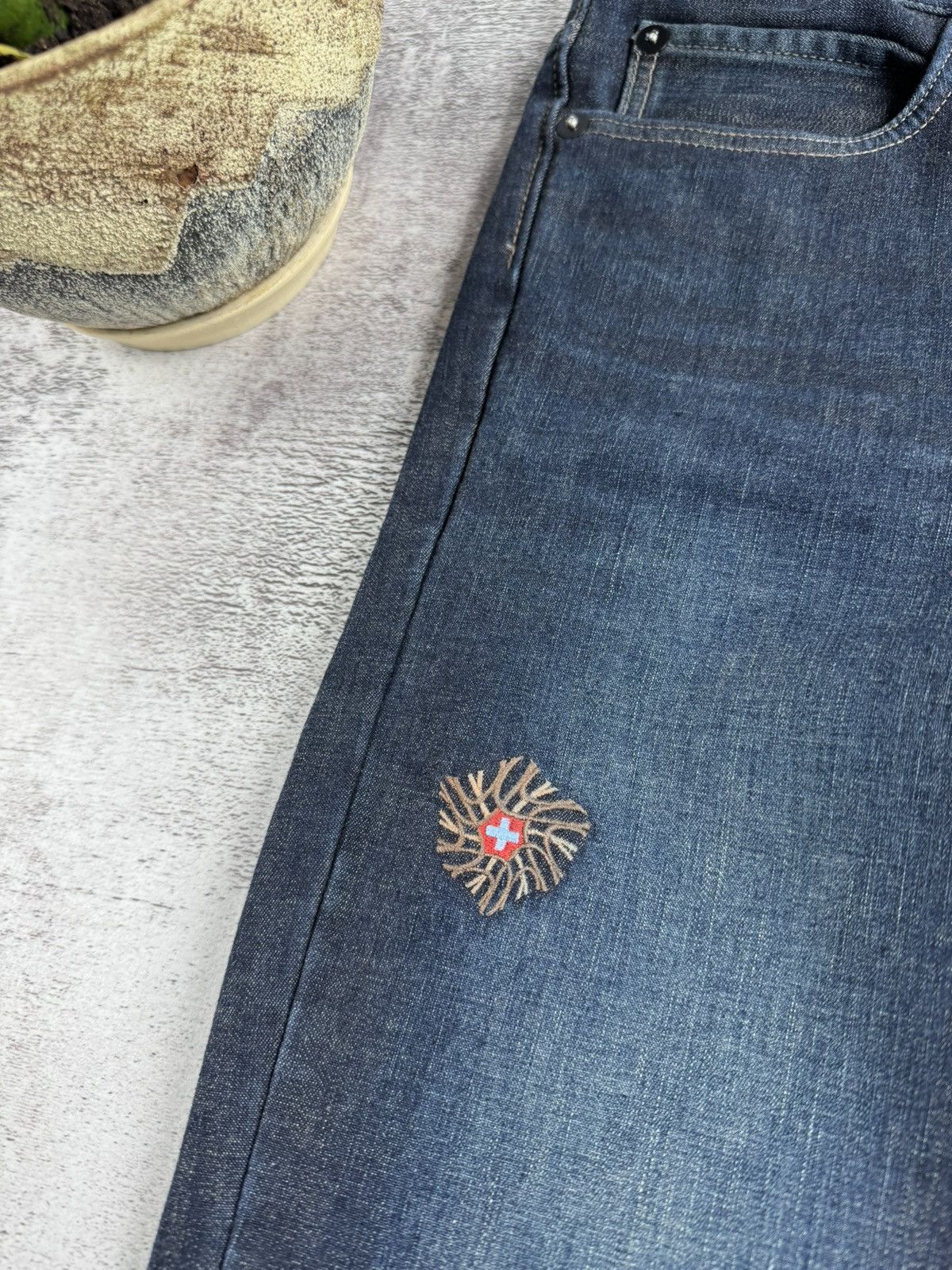 Edwin EDWIN Swiss Olympic Switzerland 38 Pants Jeans Denim Y2K Size US 38 / EU 54 - 11 Thumbnail