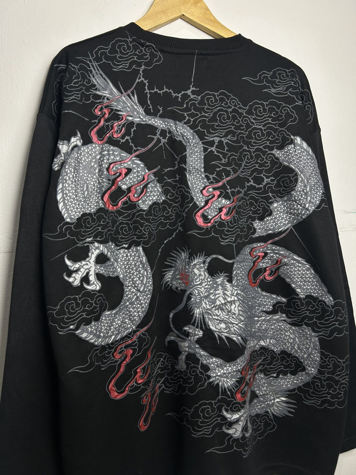 Japanese Brand Defective struct fire dragon sukajan t-shirt Size US XXL / EU 58 / 5 - 3 Thumbnail