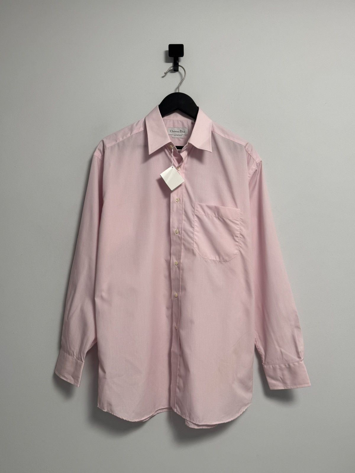 Christian Dior Monsieur Christian Dior Jeune Homme Light Pink Button Up Long Sleeve Size US XL / EU 56 / 4 - 1 Thumbnail