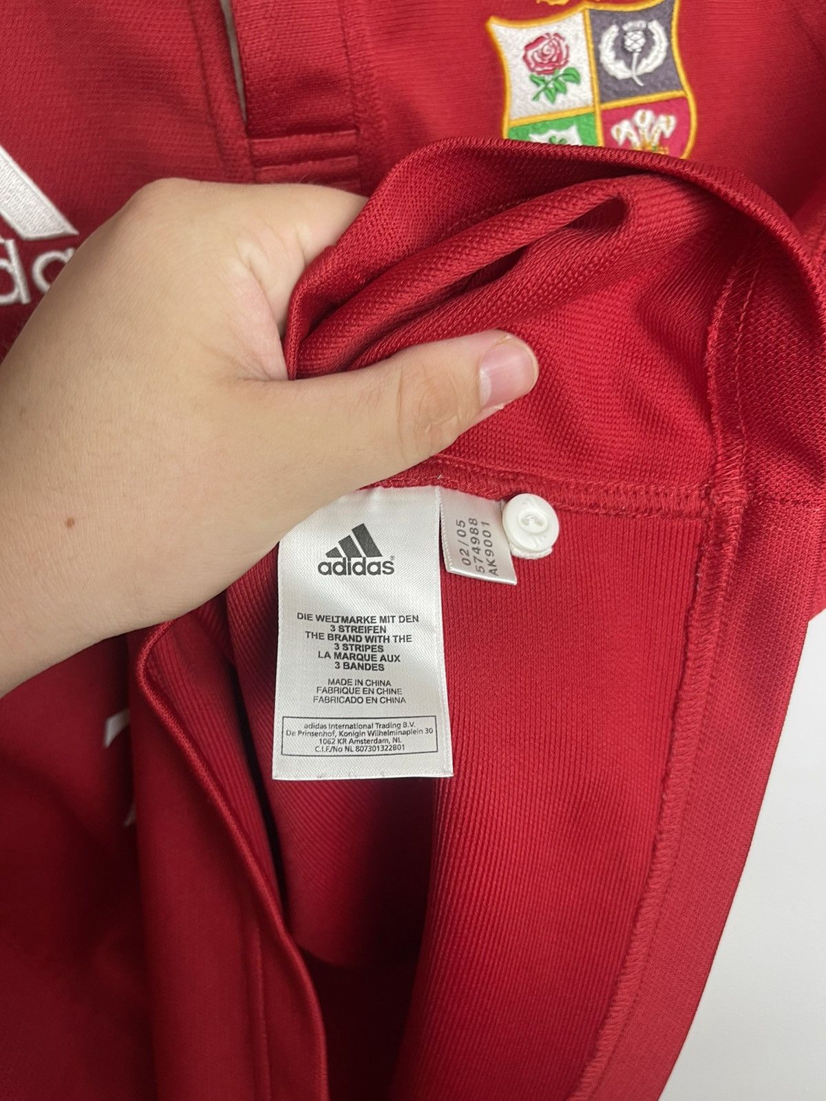 Adidas × Vintage 2005 Adidas NEW Zealand Tour ZURICH Rugby Union Jersey Size US S / EU 44-46 / 1 - 5 Thumbnail