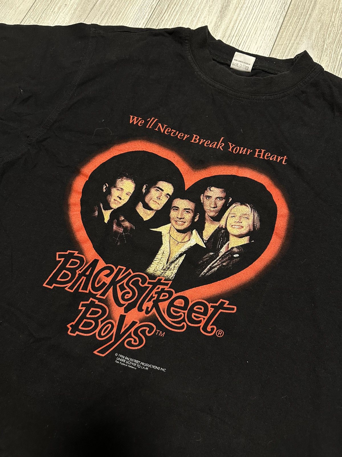 Band Tees 1996 Vintage Backstreet Boys Well Never Break Your Heart Tee Size US L / EU 52-54 / 3 - 2 Thumbnail