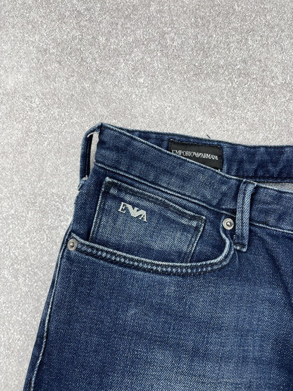 Emporio Armani Emporio Armani Denim Blue Jeans Size 31x34 Size US 31 - 5 Thumbnail