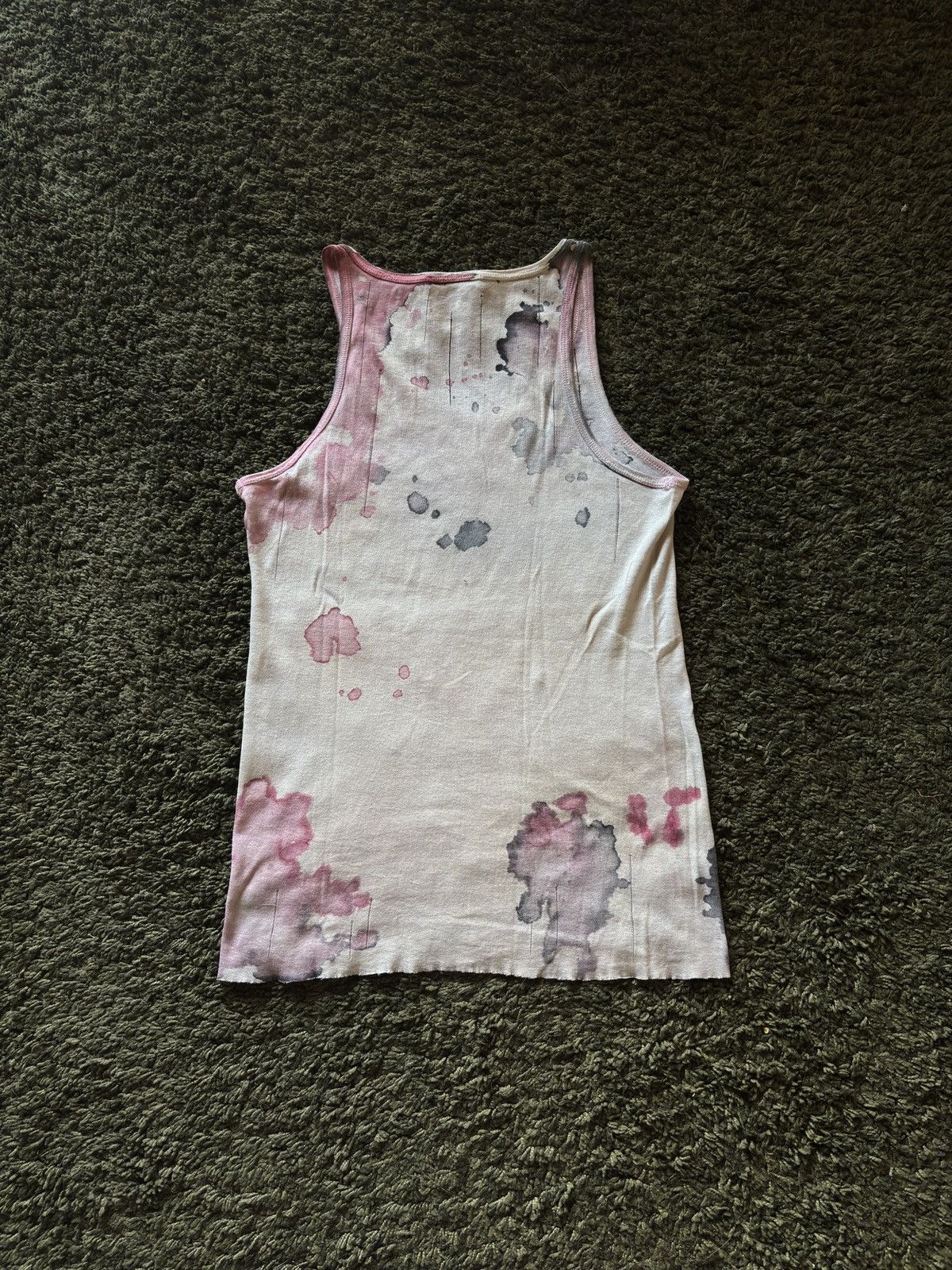 Balmain SS11 Balmain Runway Splatter Tank Top (Decarnin) Size US S / EU 44-46 / 1 - 8 Thumbnail
