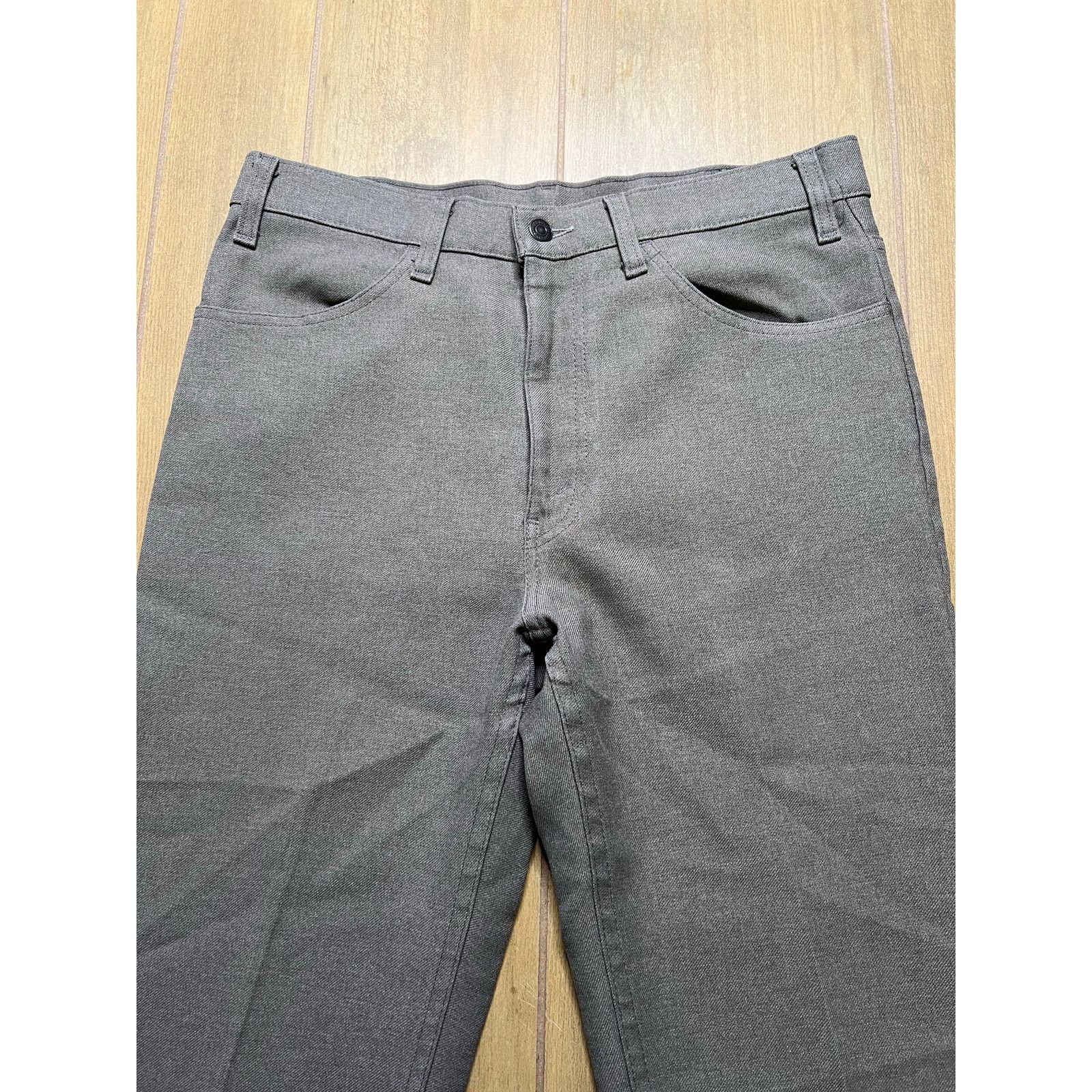 Levi's Vintage Levi’s Pants Mens 33x29 Brown Bootcut Talon 80s USA Size US 33 - 2 Thumbnail