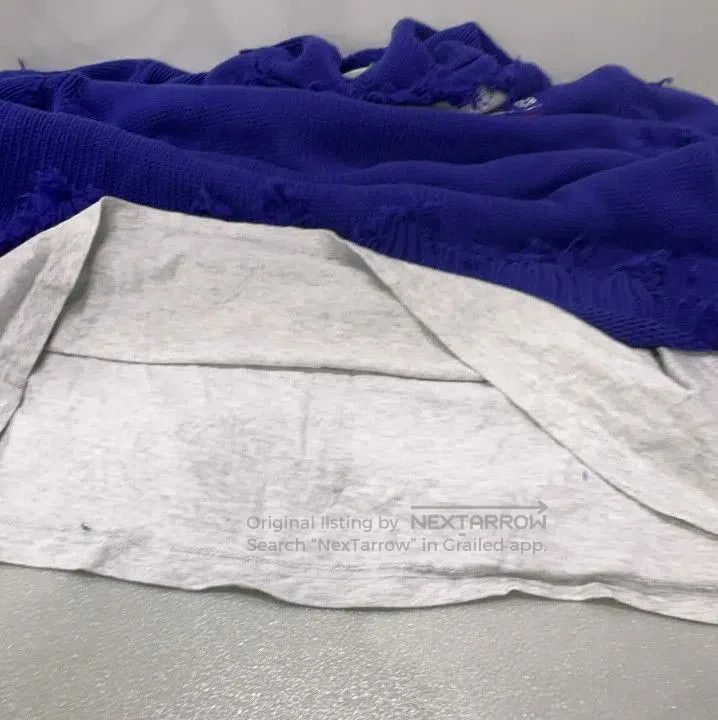 Balenciaga Balenciaga FW21 Classic Logo Hoodie Sweater in Blue. Size US XS / EU 42 / 0 - 7 Thumbnail