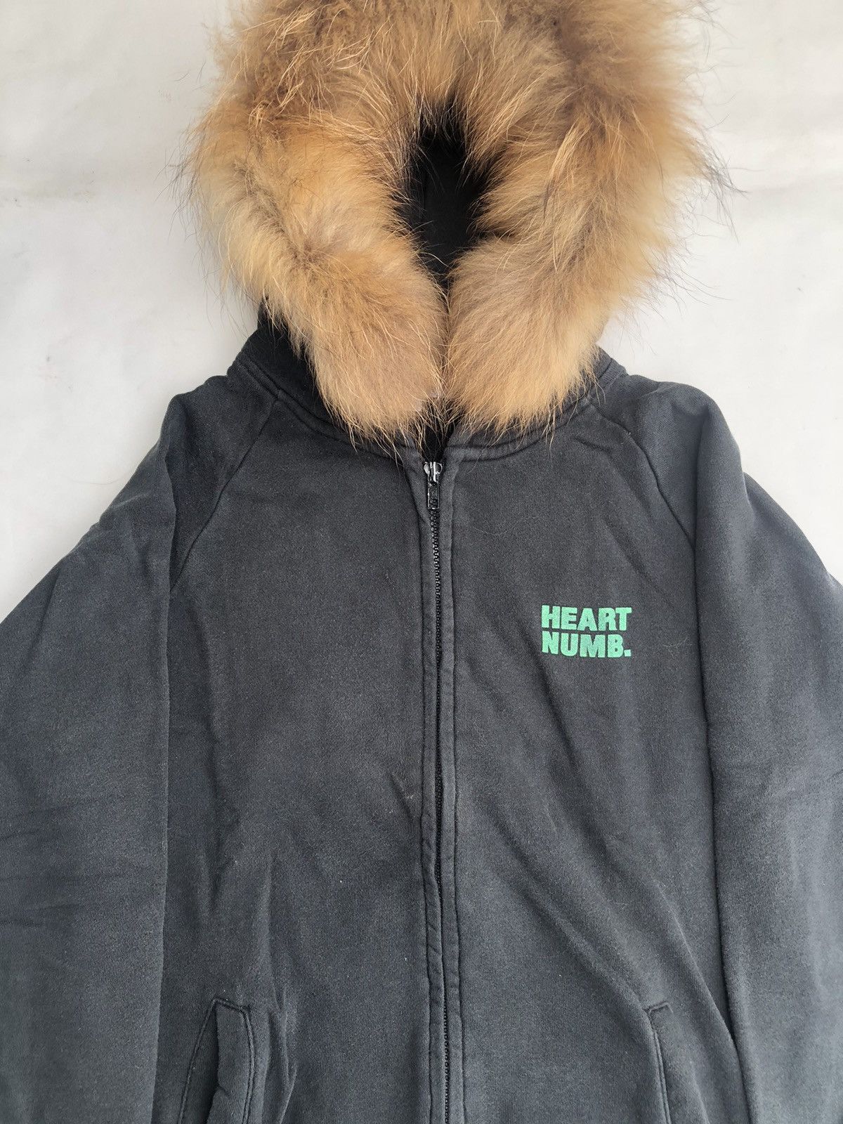 Hysteric Glamour Poem Fur Zipp Hoodie Rock Punk Style Size US L / EU 52-54 / 3 - 6 Thumbnail