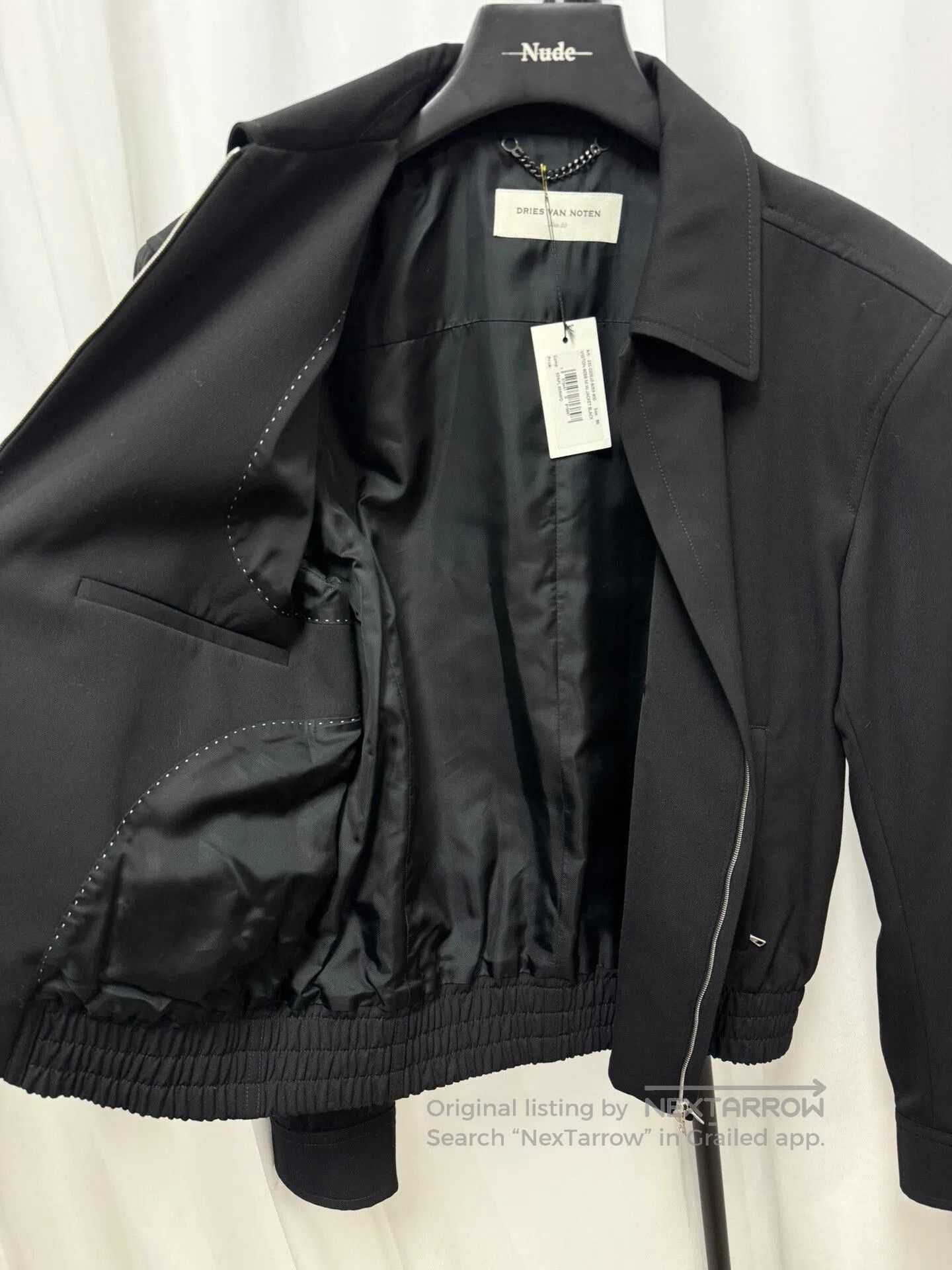 Dries Van Noten Dries van Noten Shoulder Pad Wool Jacket. Size US M / EU 48-50 / 2 - 9 Thumbnail