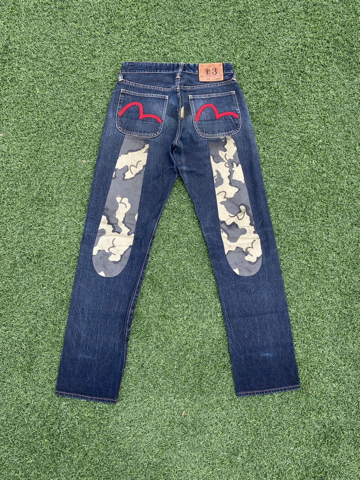 Evisu × Palace Palace x Evisu Denim Jean Camo | Grailed