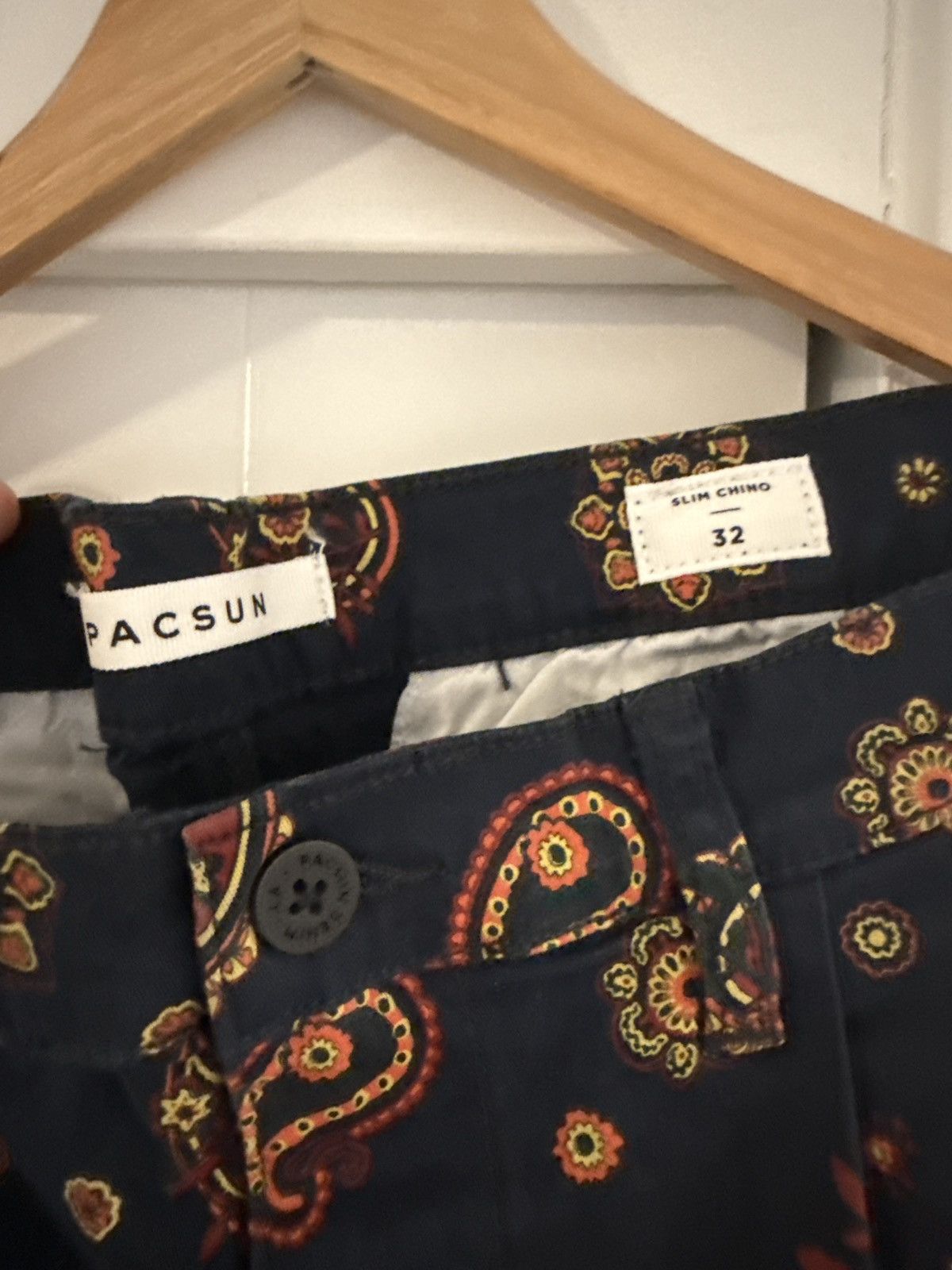 Pacsun Paisley pants Size US 32 / EU 48 - 2 Thumbnail