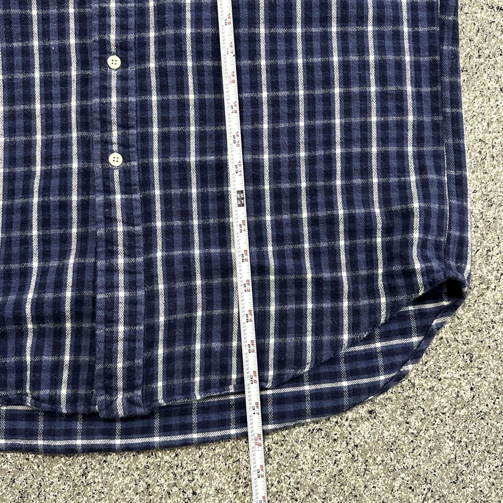 Ralph Lauren Ralph Lauren Blake Flannel Shirt Mens M Long Sleeve Button-Down Plaid Blue Size US M / EU 48-50 / 2 - 5 Thumbnail