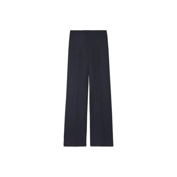 Gucci Black Loose Straight-leg Casual Pants-2507