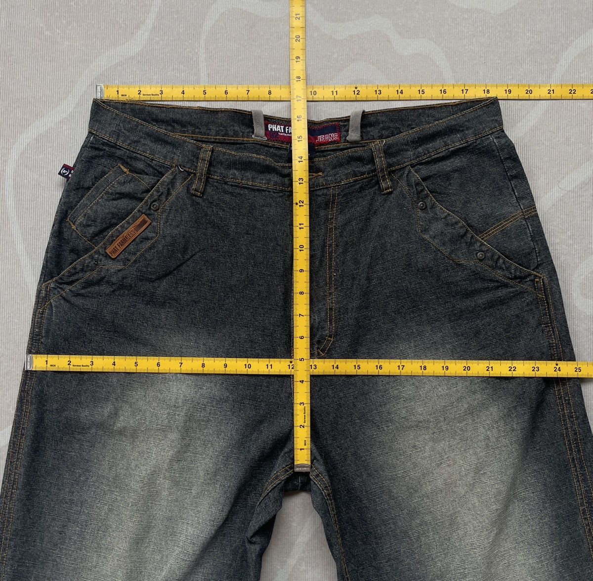 Phat Farm Vintage Phat Farm Baggy Denim Size US 37 - 16 Thumbnail